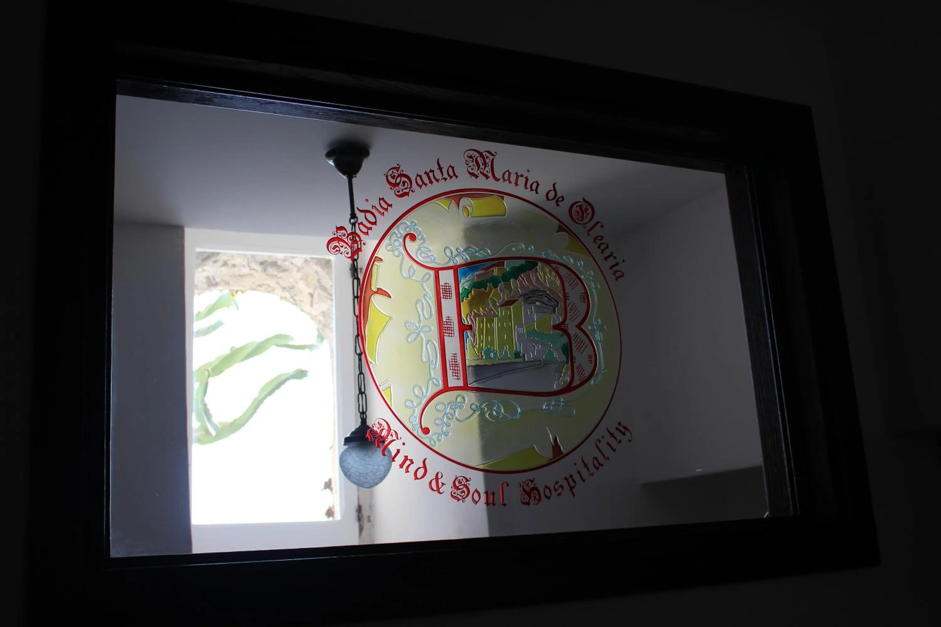 Decorative detail in Badia Santa Maria de' Olearia