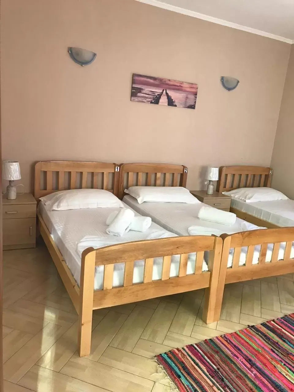 Basic Triple Room in Hotel Durres Vila 53 Basic Triple Room in Hotel Durres Vila 53