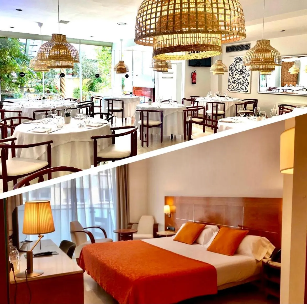 Restaurant/places to eat in Hotel Calasanz