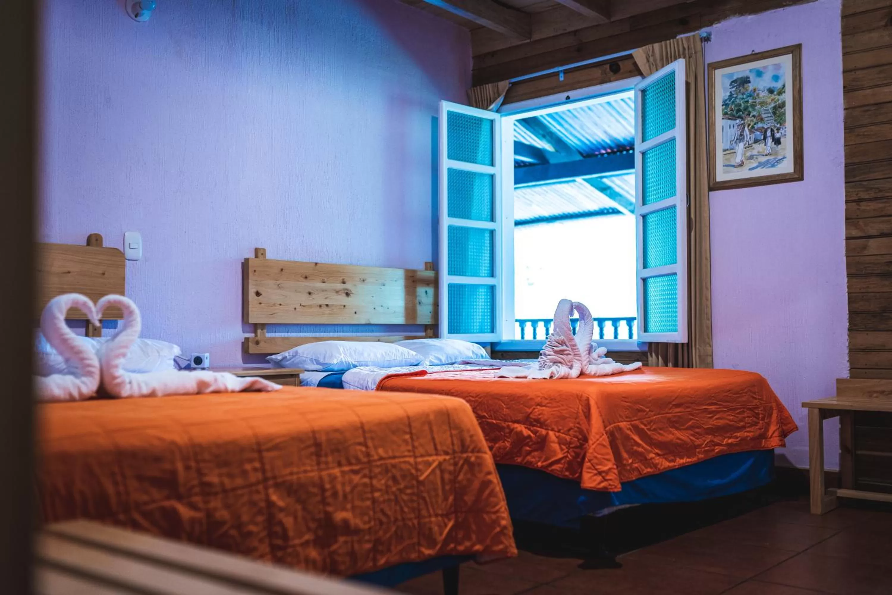 Bed in Hotel en Finca Chijul, reserva natural privada