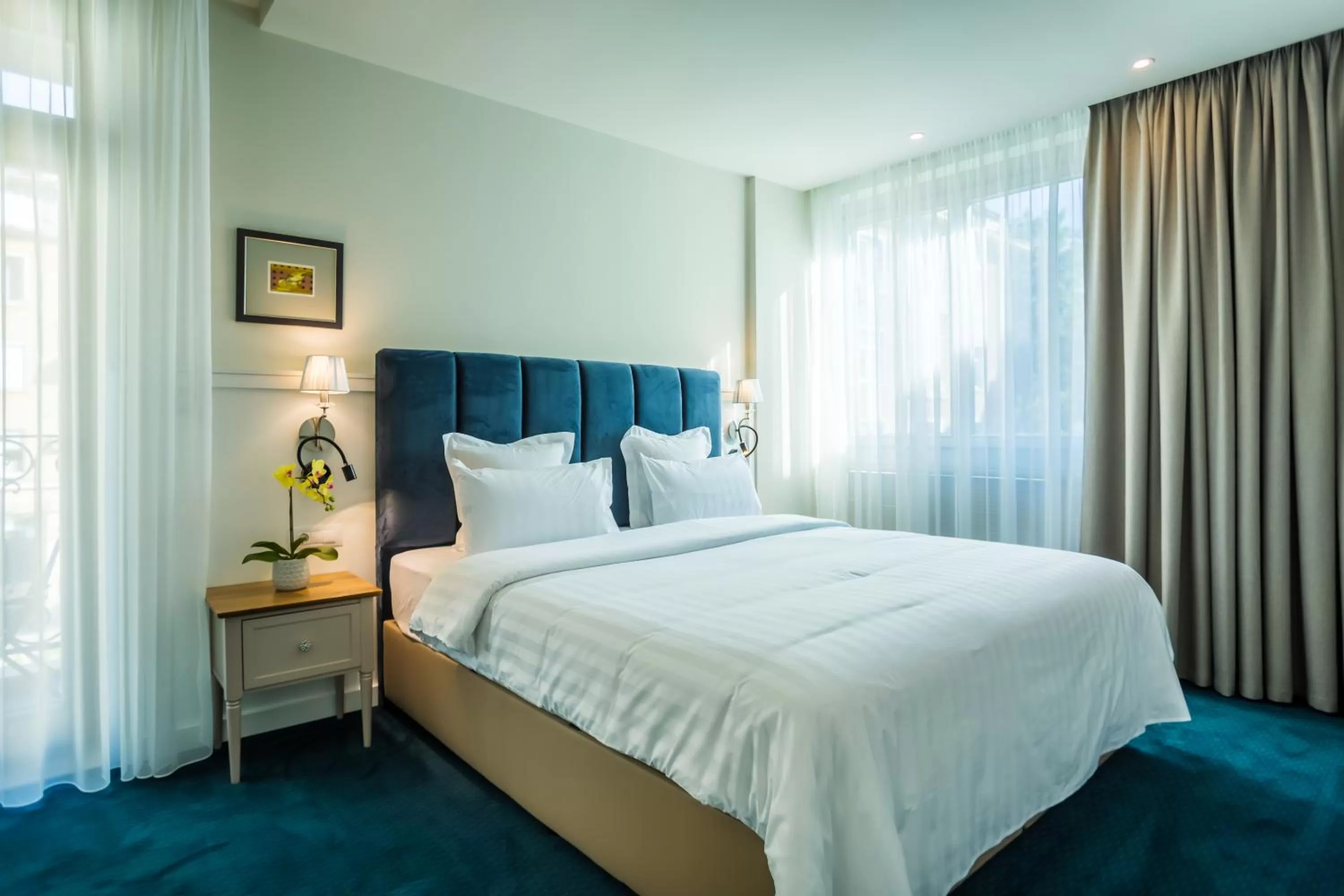 Bed in Hotel Residence Promenade