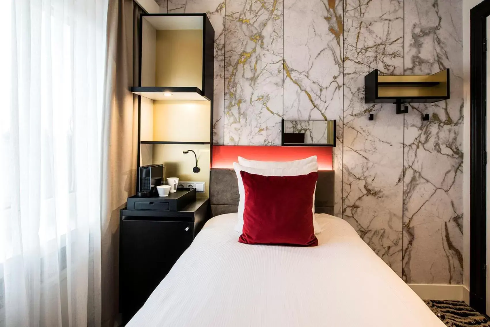 Single Room in The Lancaster Hotel Amsterdam Single Room in The Lancaster Hotel Amsterdam