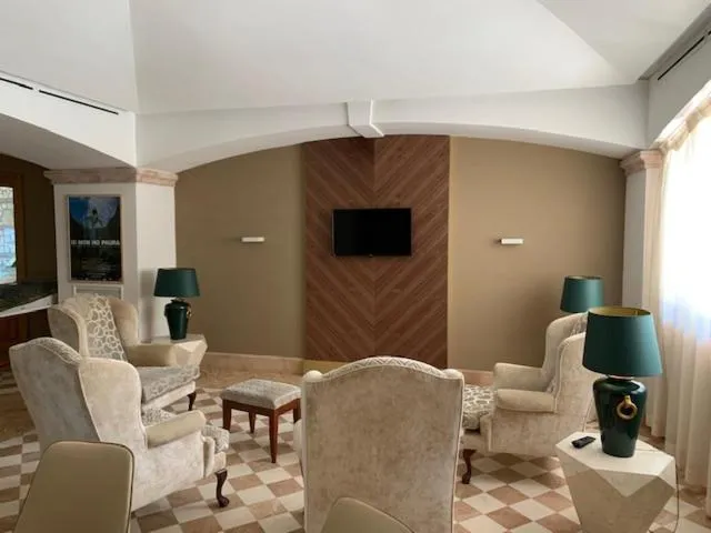 Lobby or reception in Relais La Fattoria