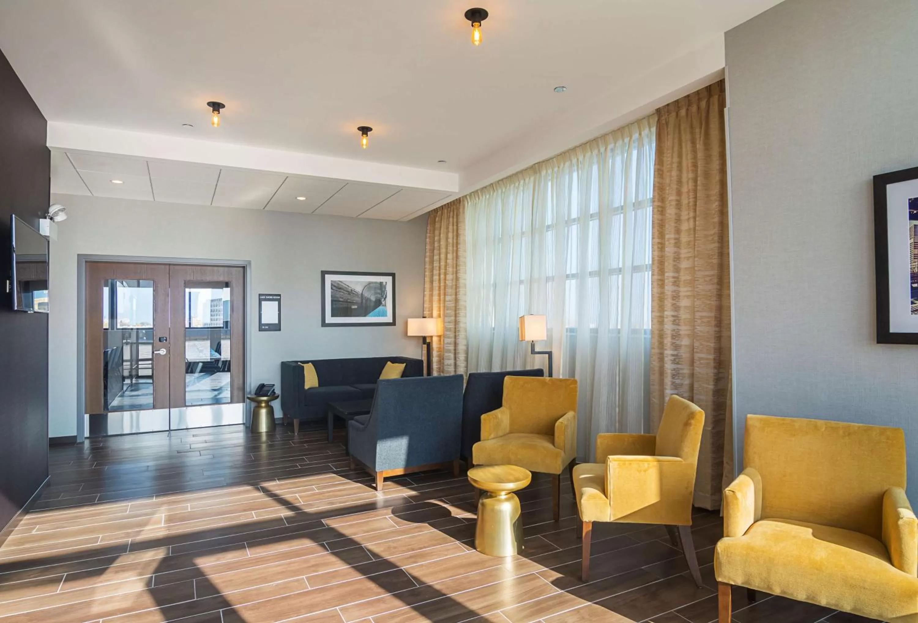 Lobby or reception in Hampton Inn Chicago North-Loyola Station, Il