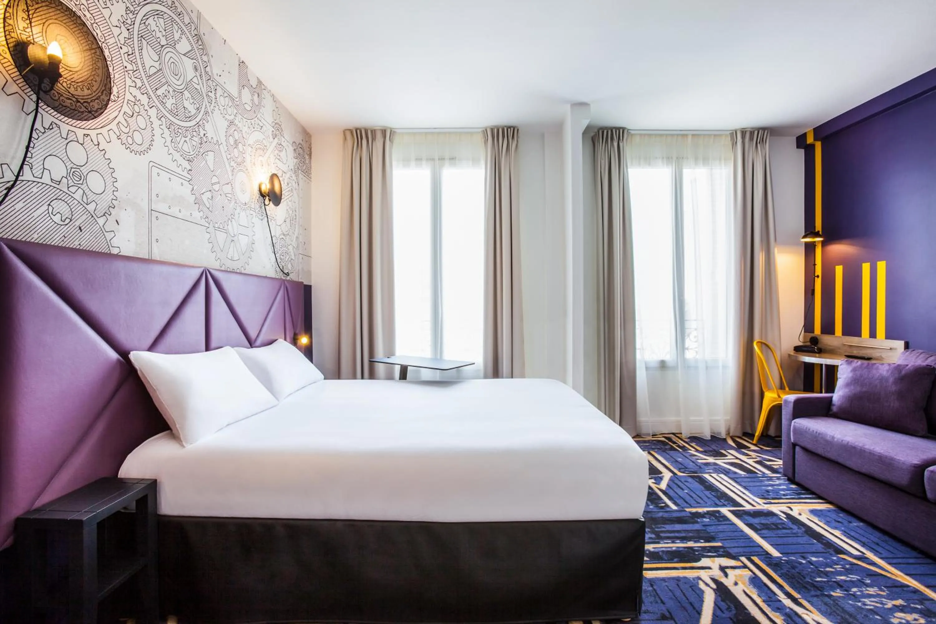 Bed in ibis Styles Paris Mairie De Clichy