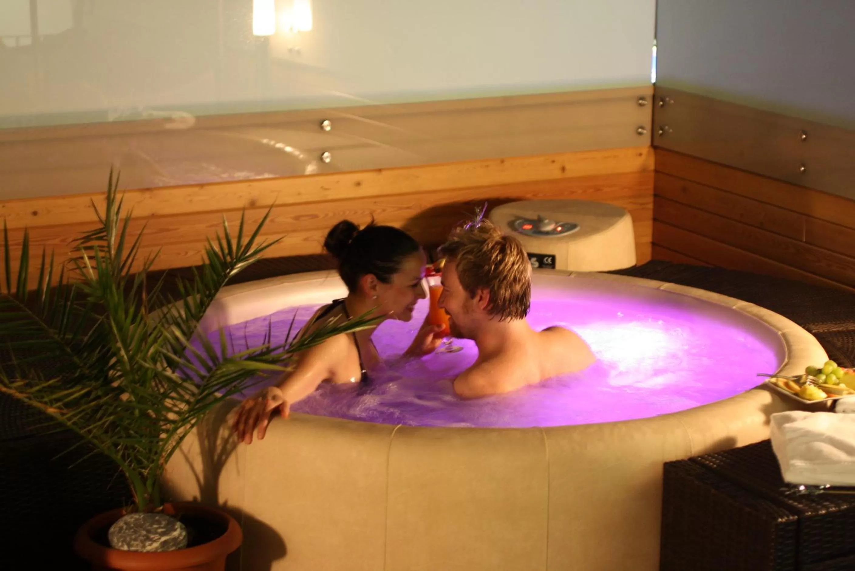 Hot Tub in Hotel & Restaurant Christkindlwirt