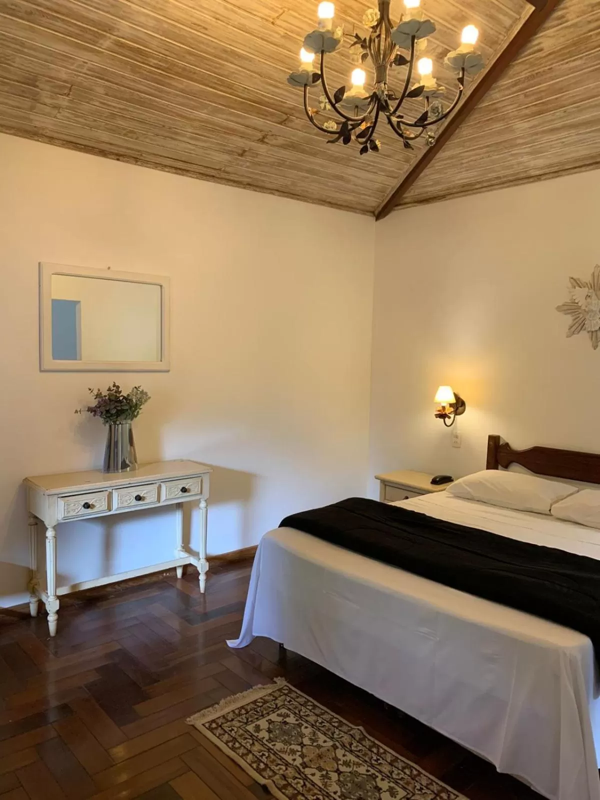 Bed in Pousada Villa Real