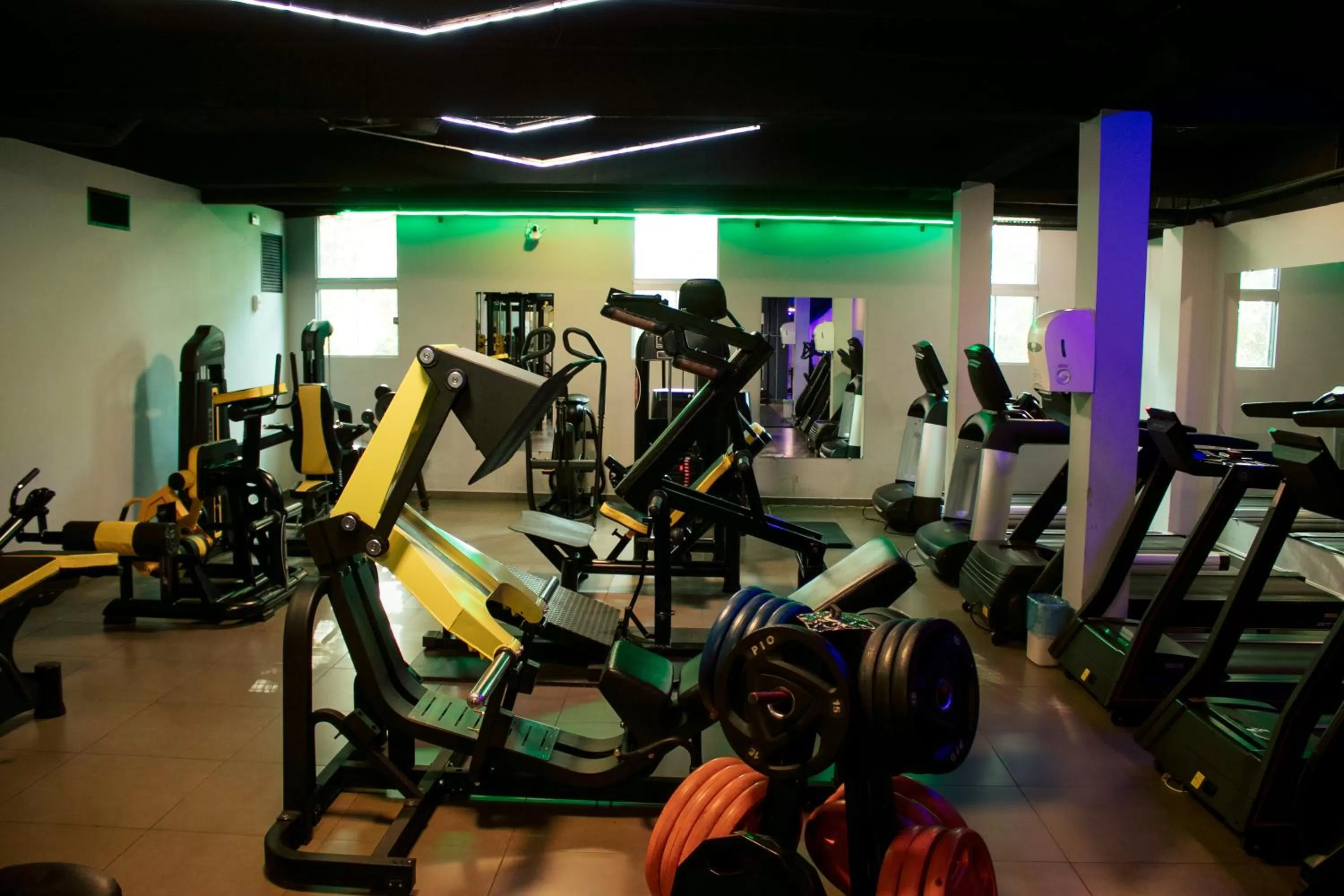 Fitness centre/facilities in Bisinii Boutique Hotel
