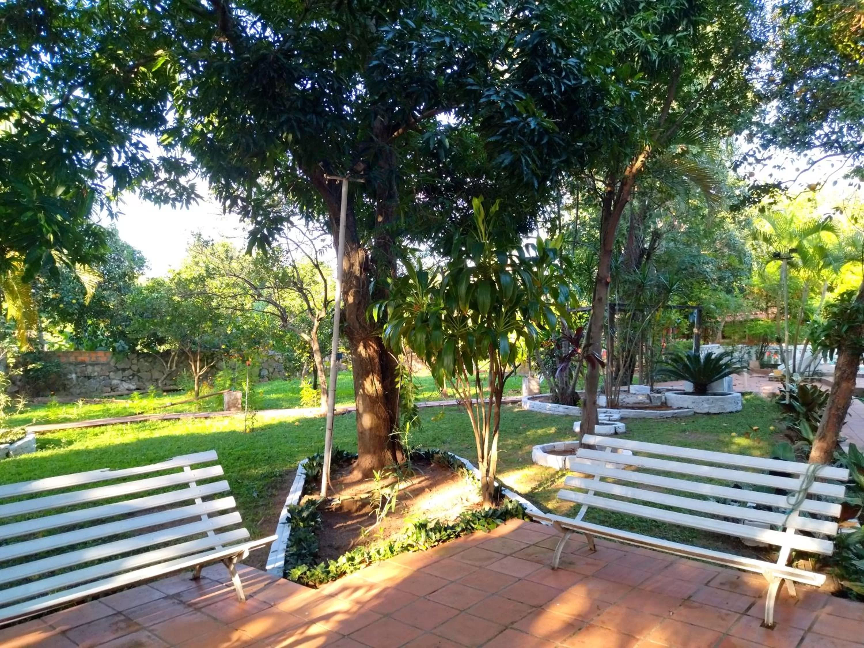 Garden in Hotel La Aparesida