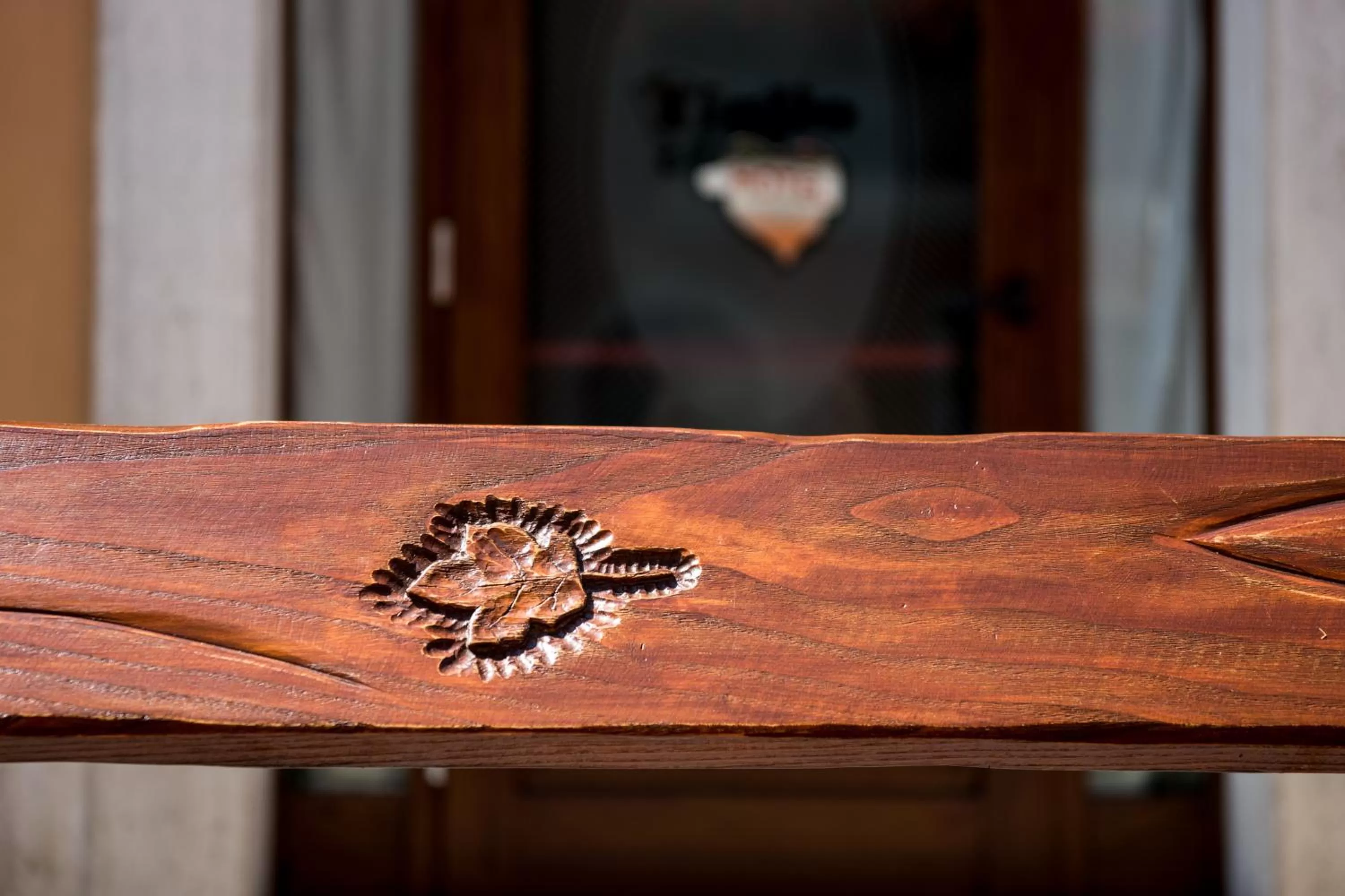 Decorative detail in Hotel Il Tiglio