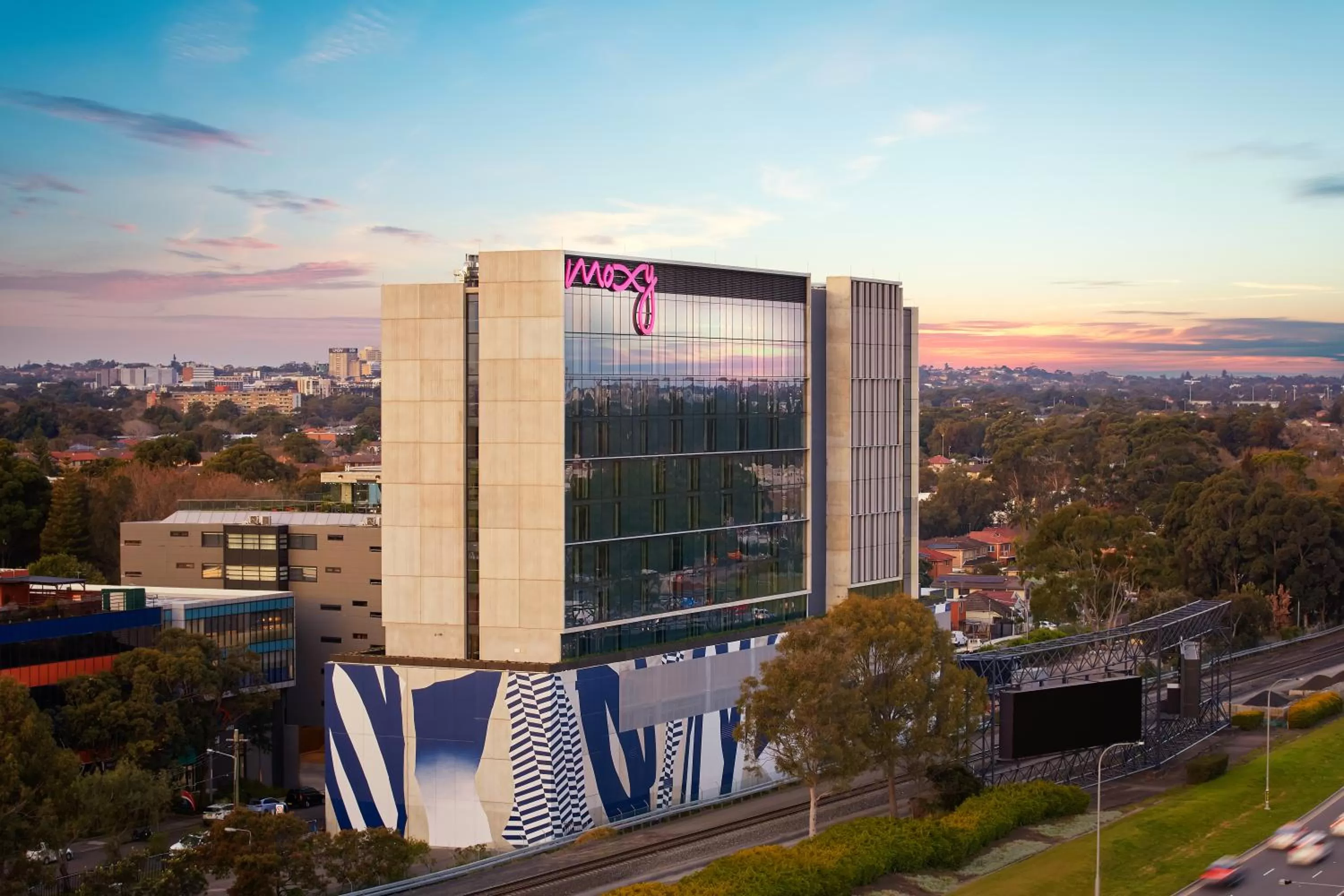 Property building in Moxy Sydney Airport
