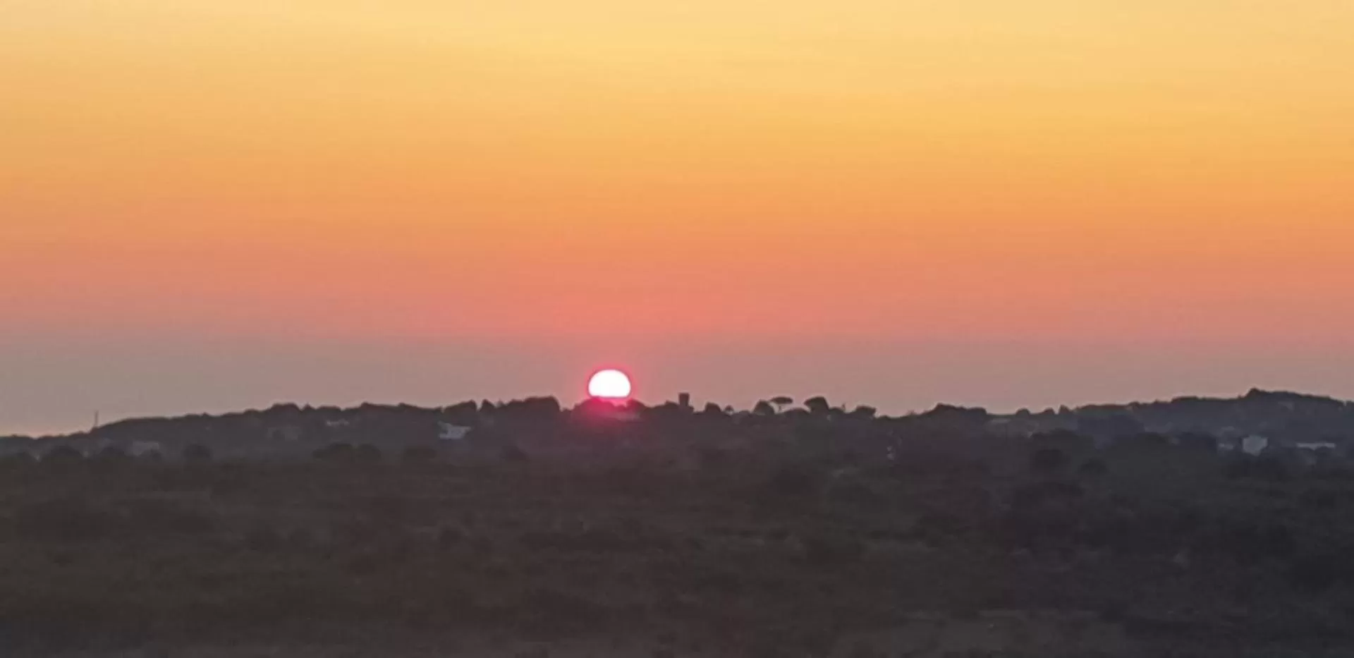 Sunrise in Bed & Breakfast La Collinetta