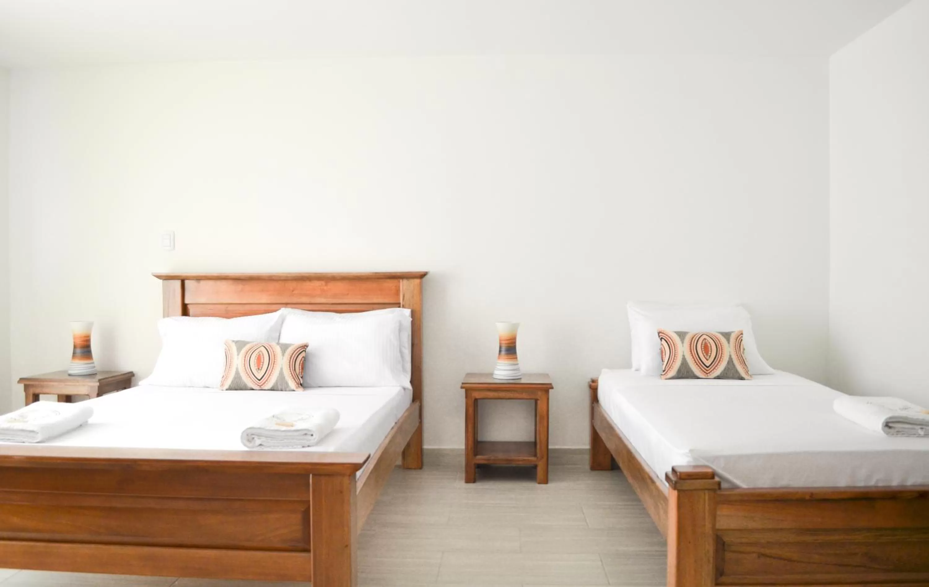 Bed in Hotel Santa Isabel