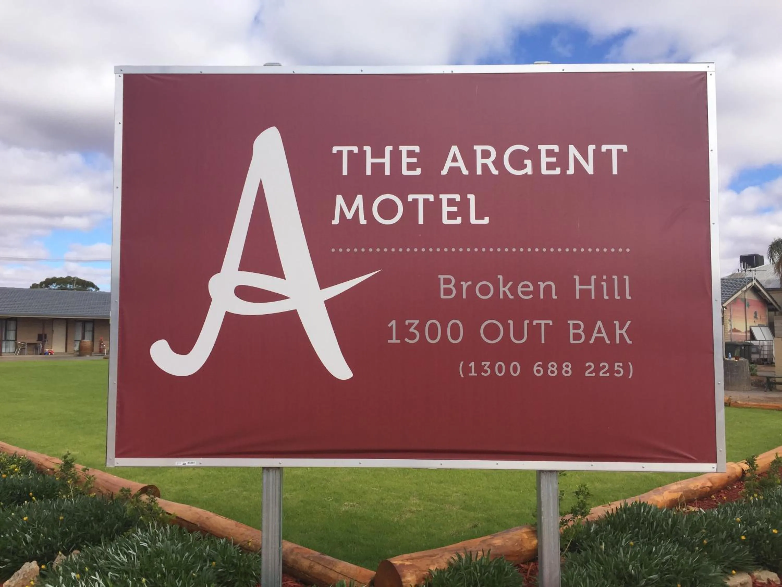 Property logo or sign in The Argent Motel