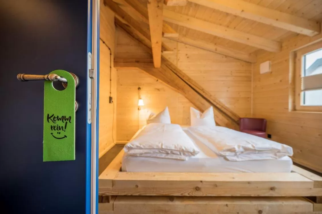 Photo of the whole room, Bed in Landgasthof Kreuz