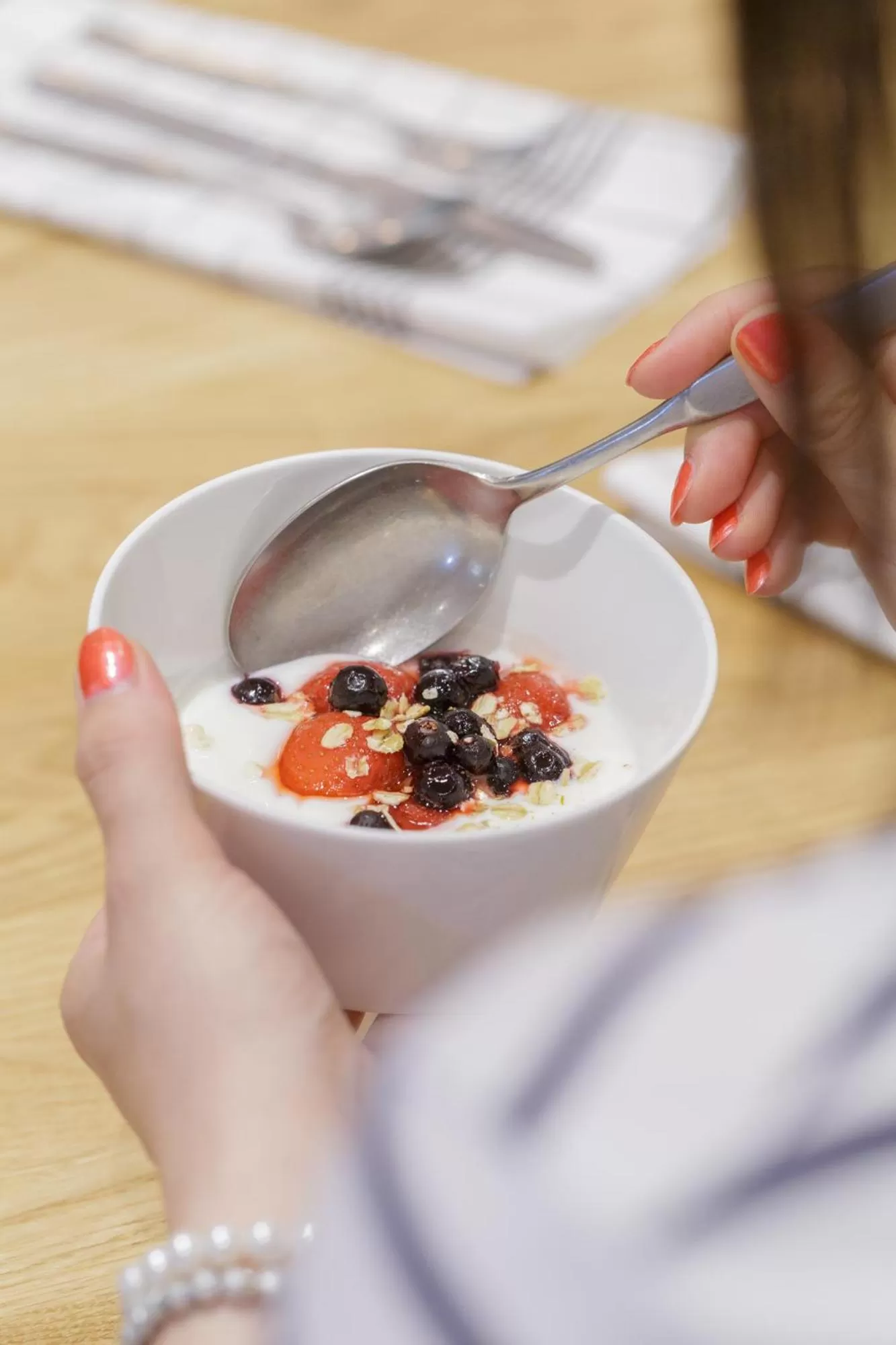 Food close-up in Hotel Verso