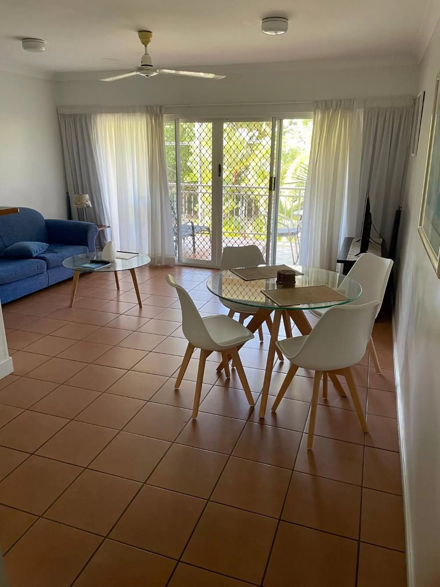Dining area in The York Beachfront Holiday Apartments