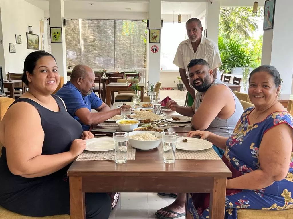 Restaurant/places to eat in Kandy Rivers Edge Nature Resort