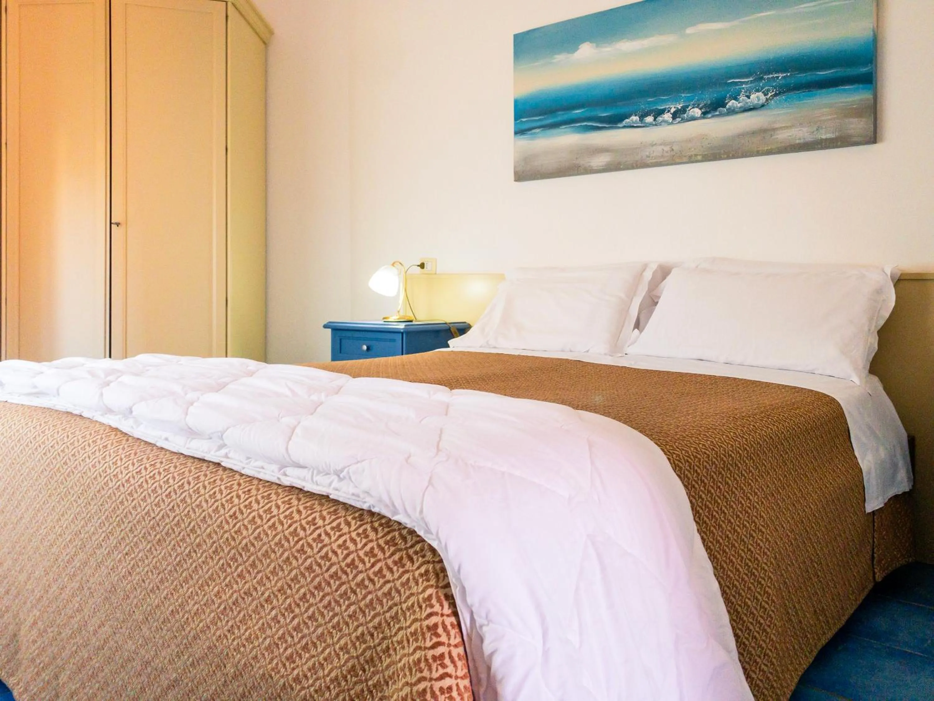 Bed in Hotel Donatella