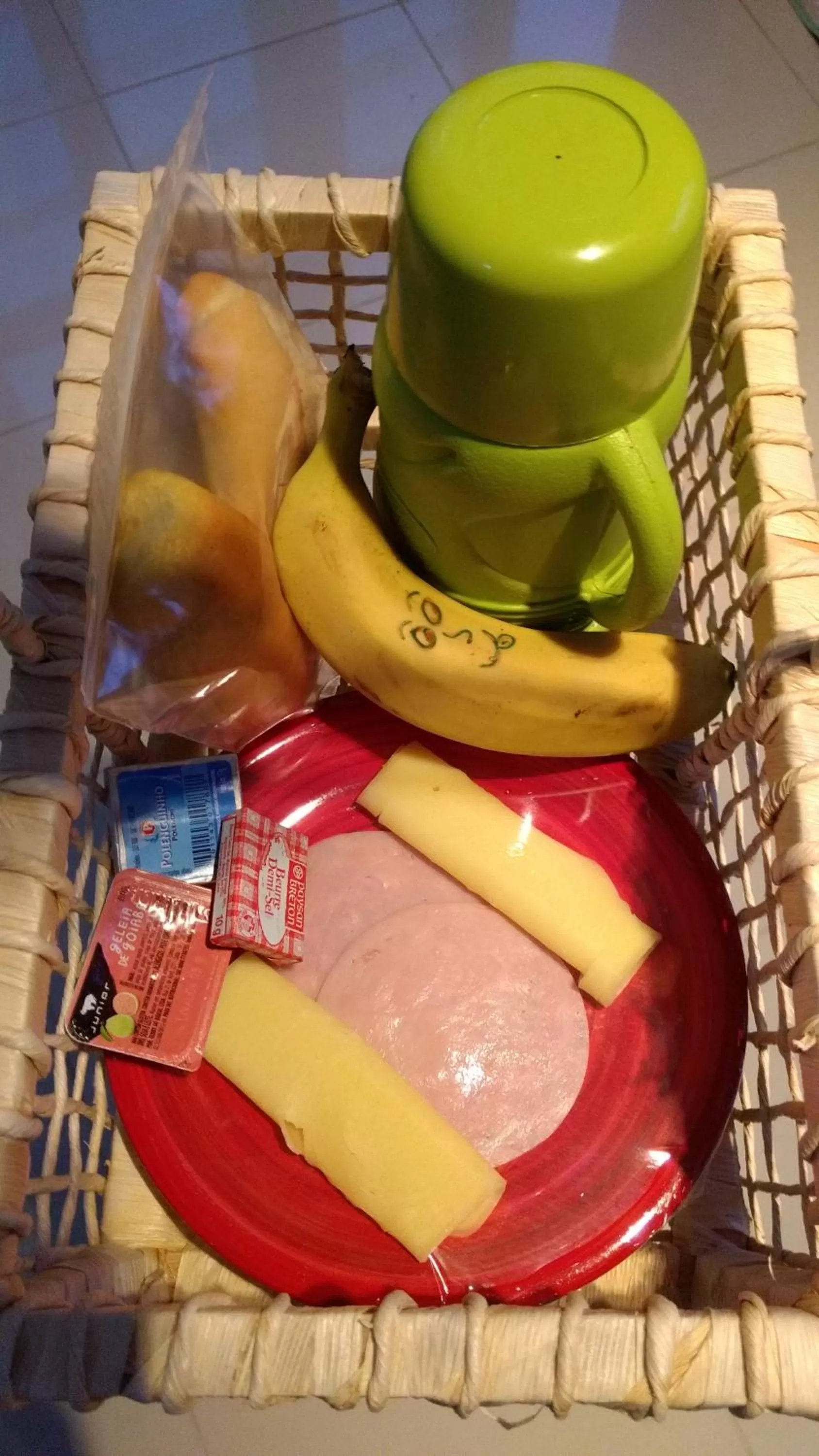 Continental breakfast in Villa Sophia