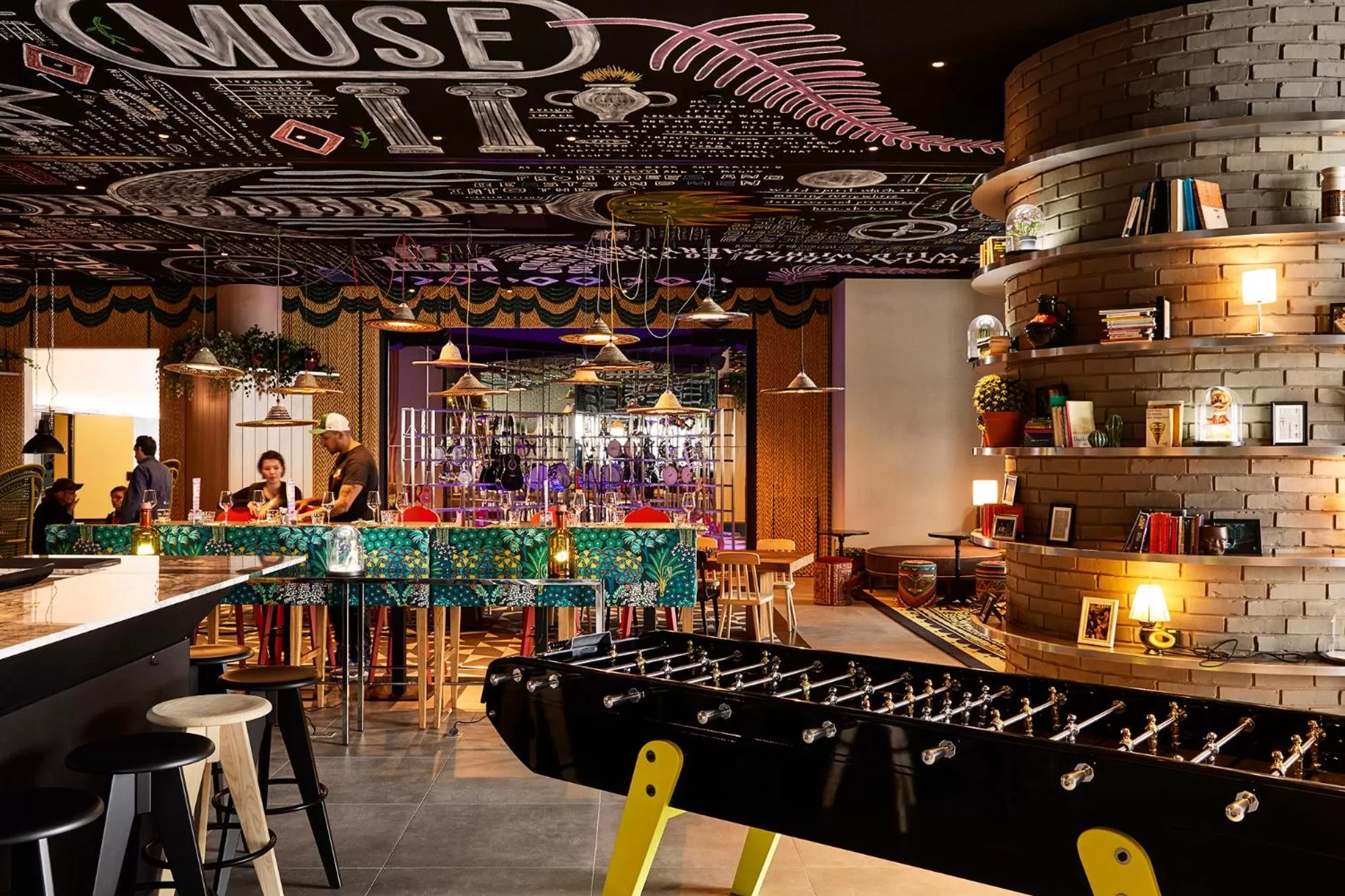 Lounge or bar in Mama Shelter Belgrade