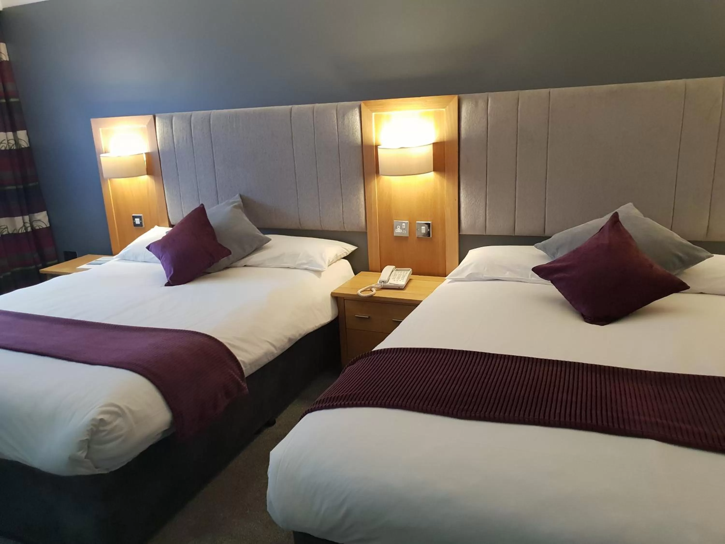 Bed in The Diplomat Hotel Restaurant & Spa