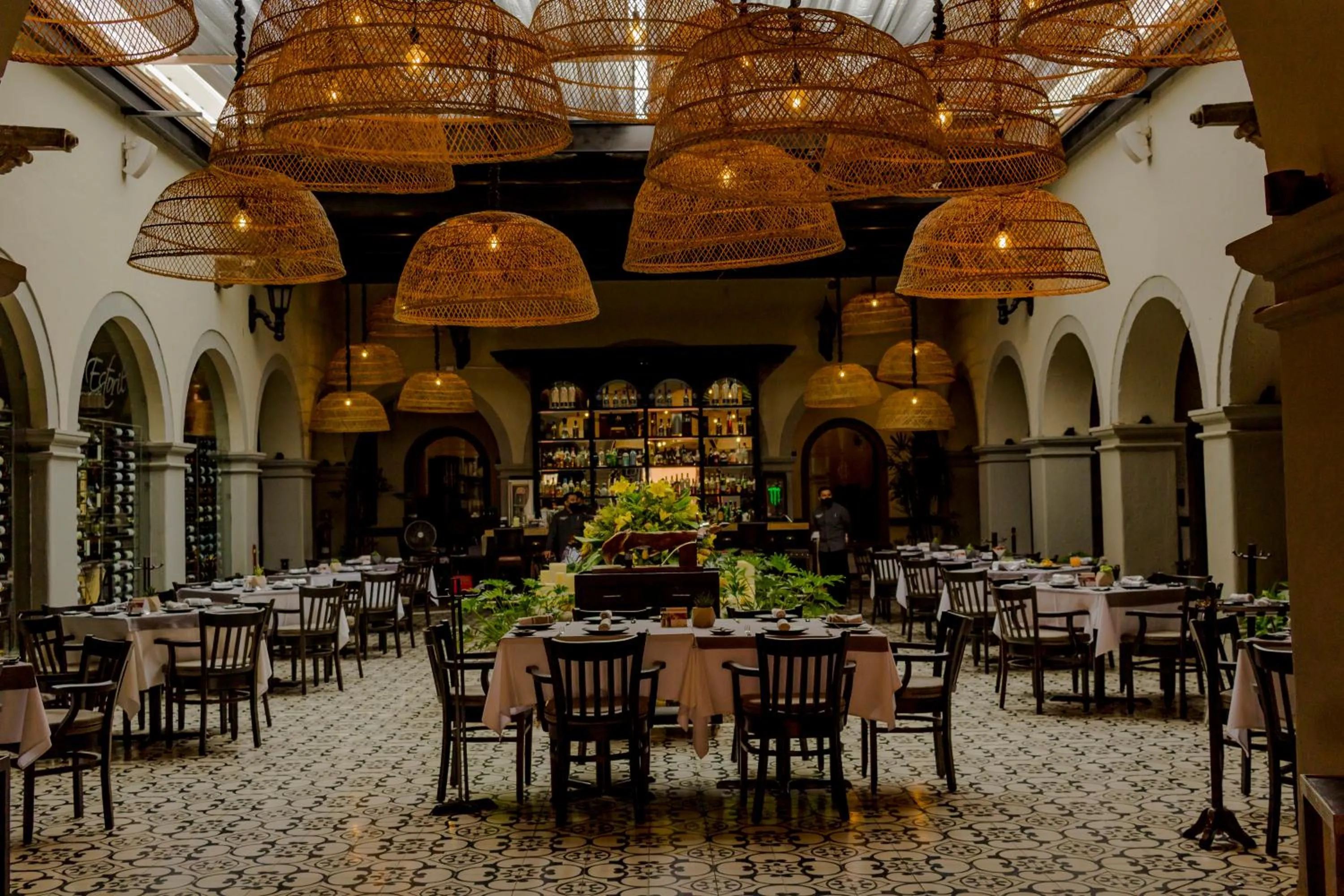 Restaurant/places to eat in Hotel Boutique Hacienda Guadalupe