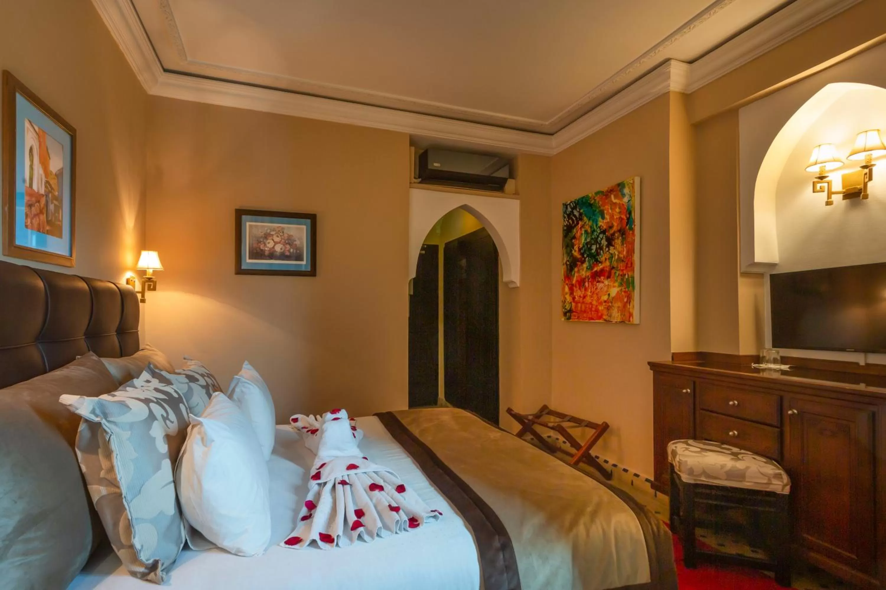 Bedroom, Bed in Le Caspien Boutique Hotel