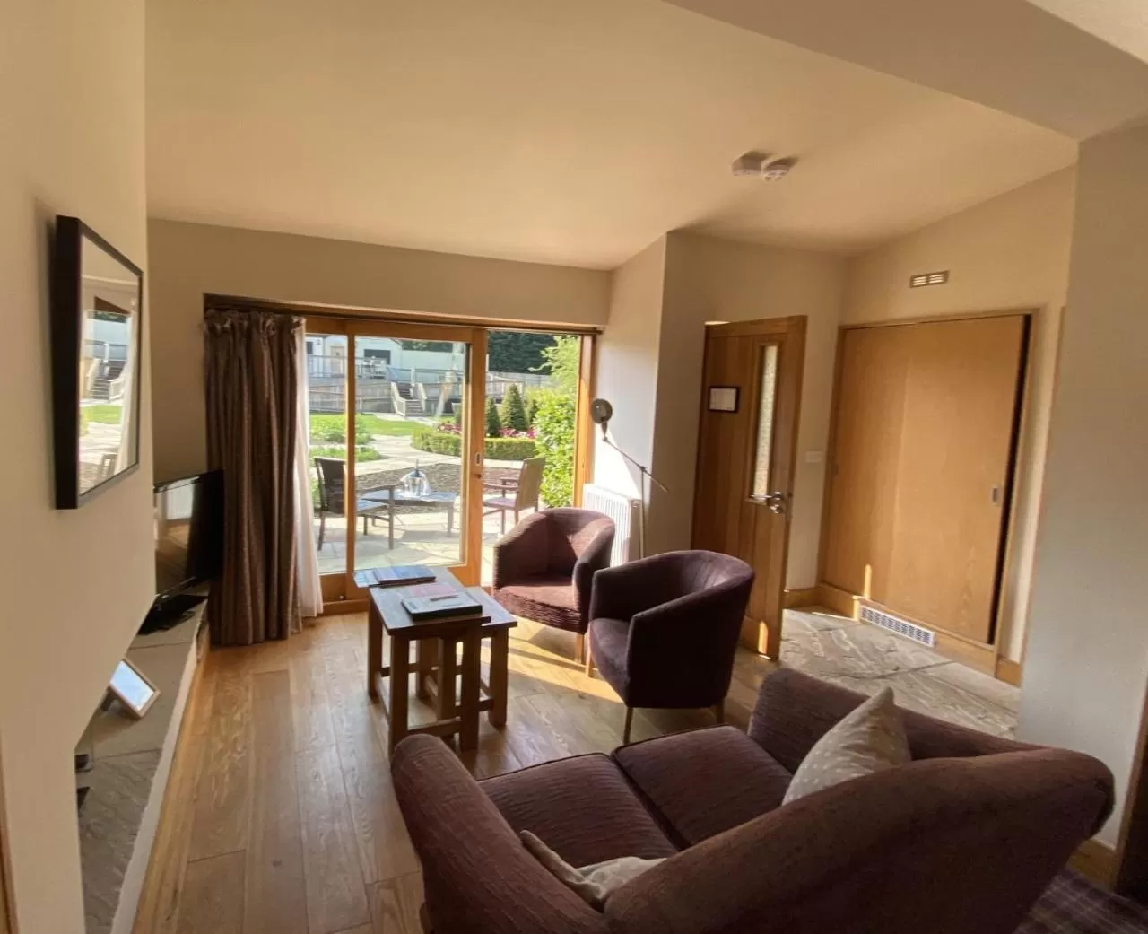 Patio in The Carpenters Arms