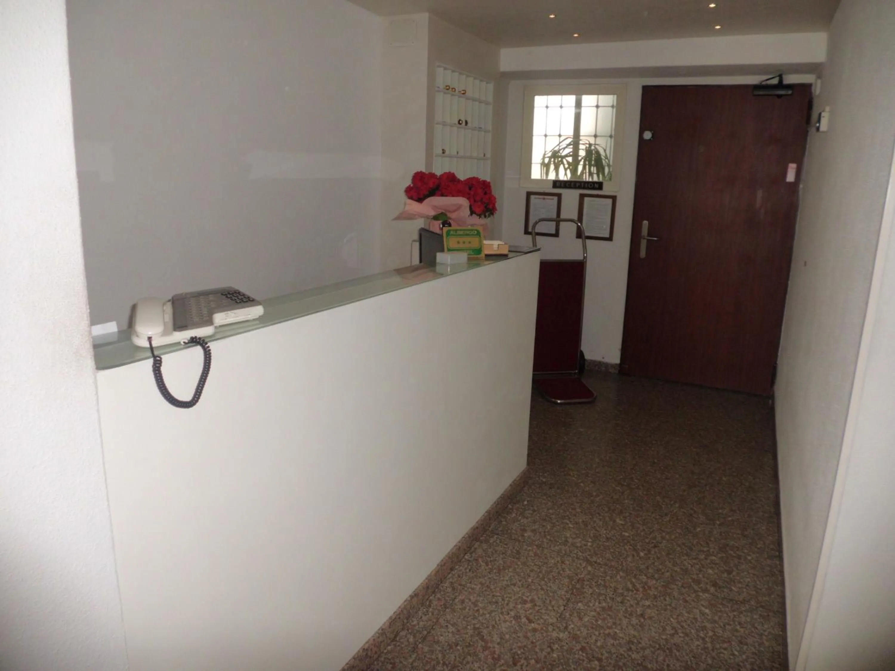 Lobby or reception in Hotel Riposo