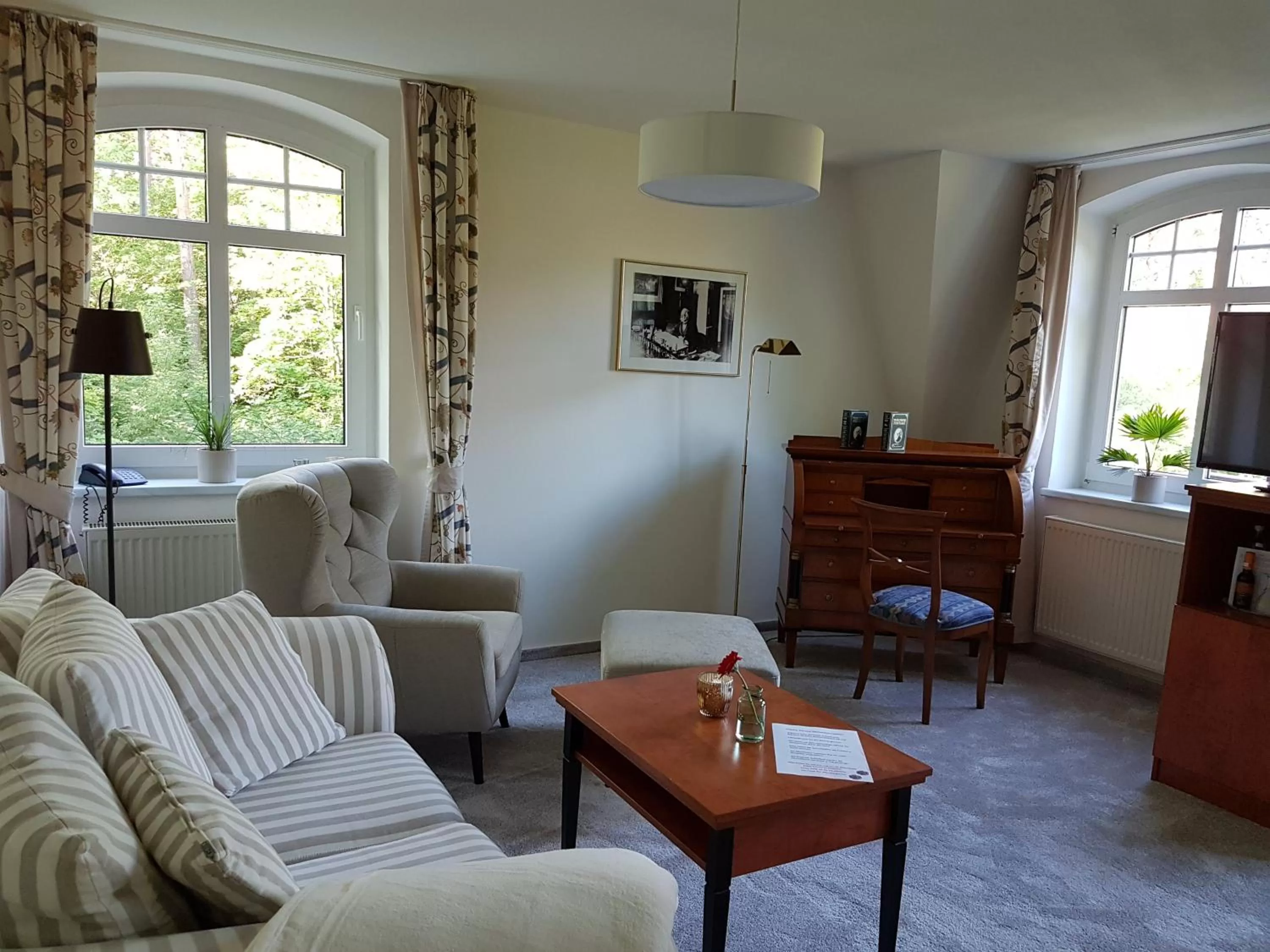 Garden view in Ringhotel Villa Margarete