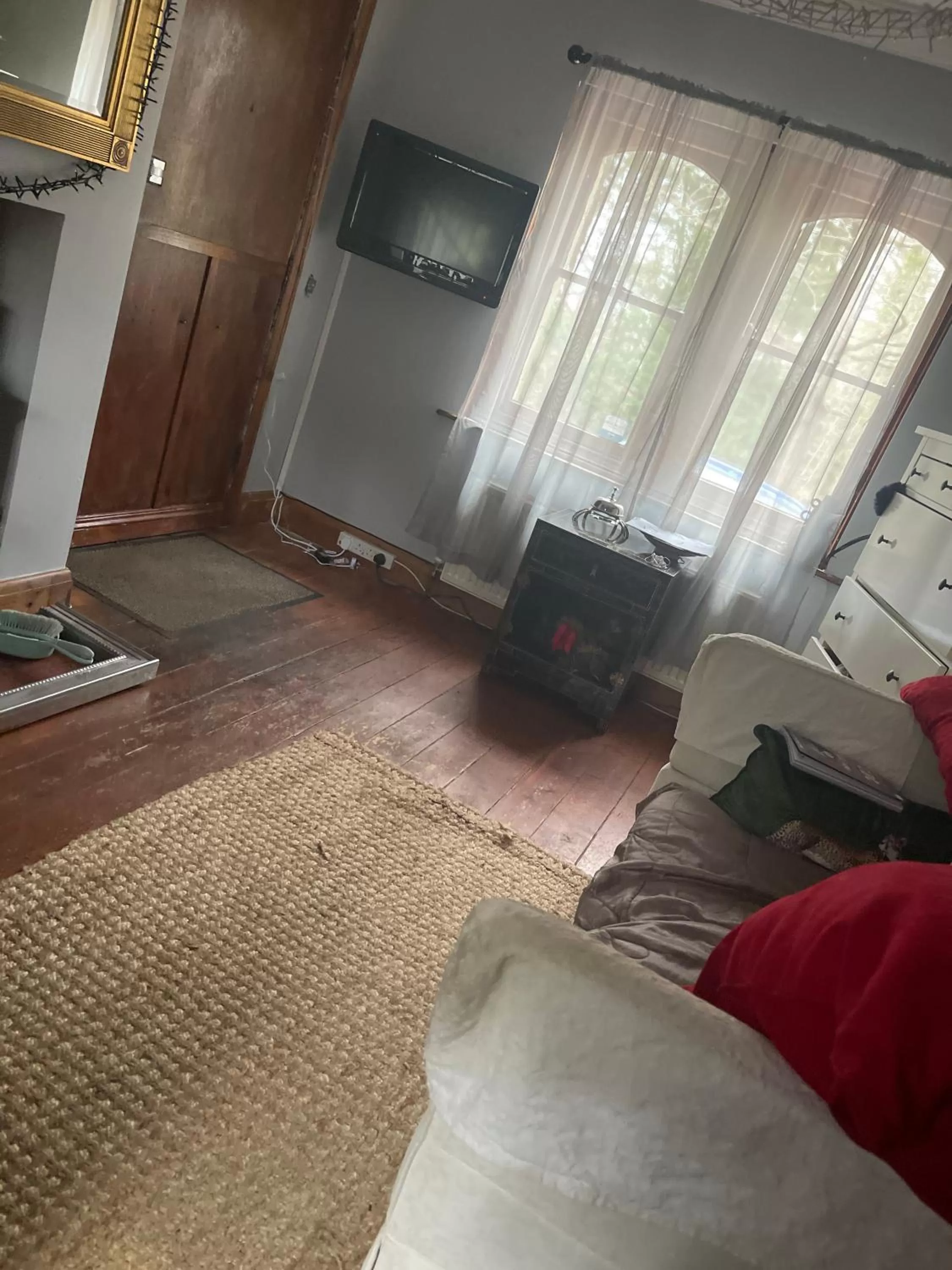 TV/Entertainment Center in South Lodge House