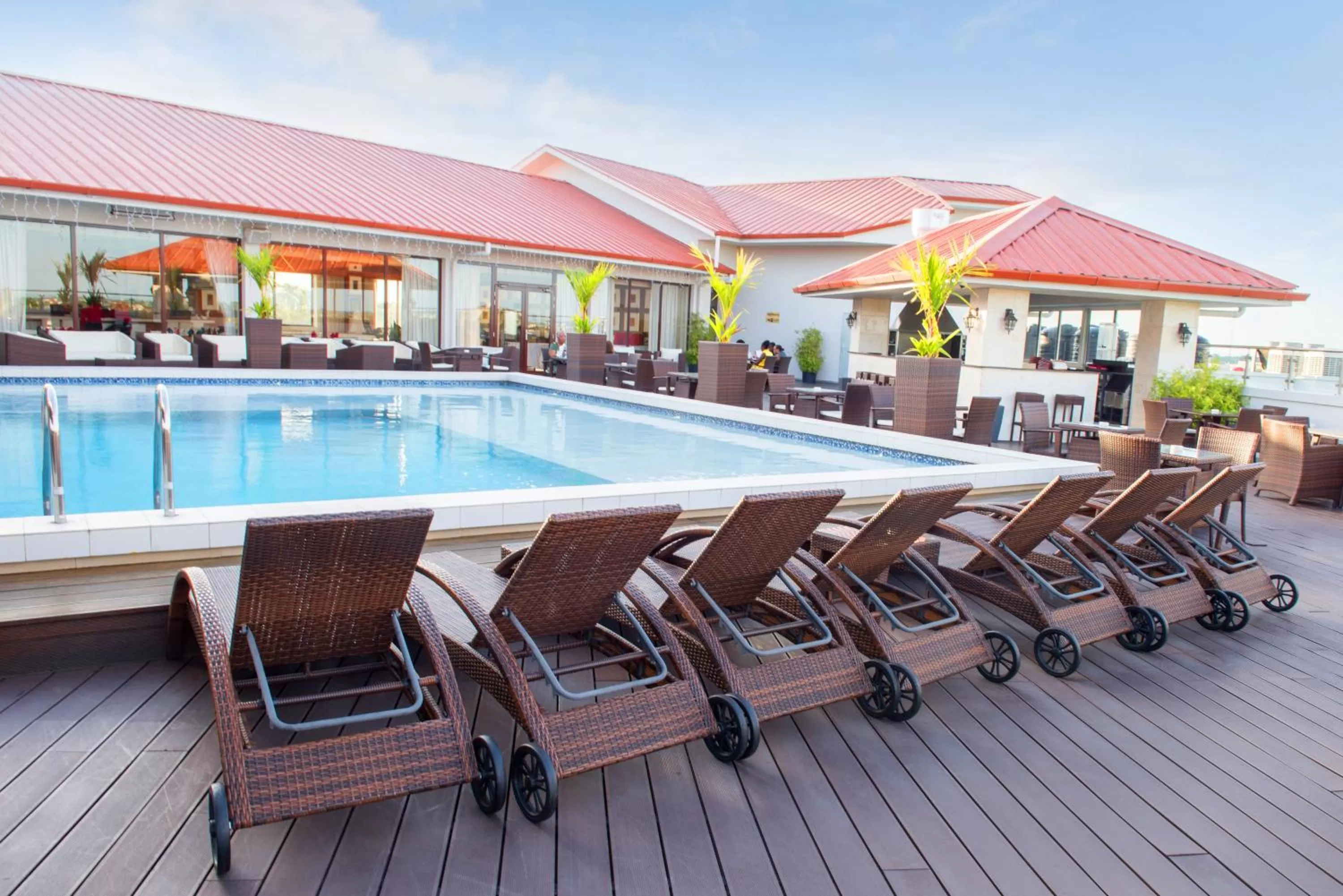 Swimming pool in Ramada by Wyndham Princess Paramaribo