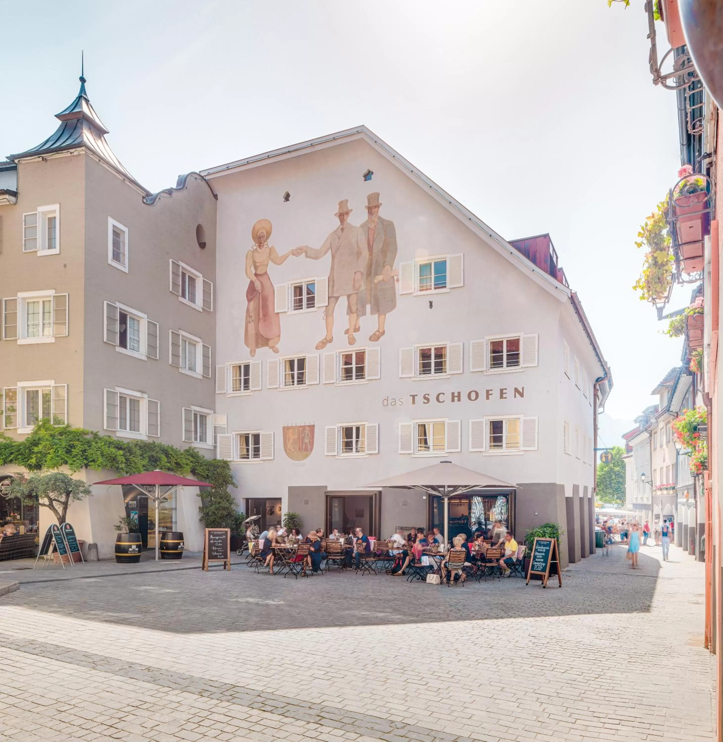 Property Building in Boutique Hotel das TSCHOFEN