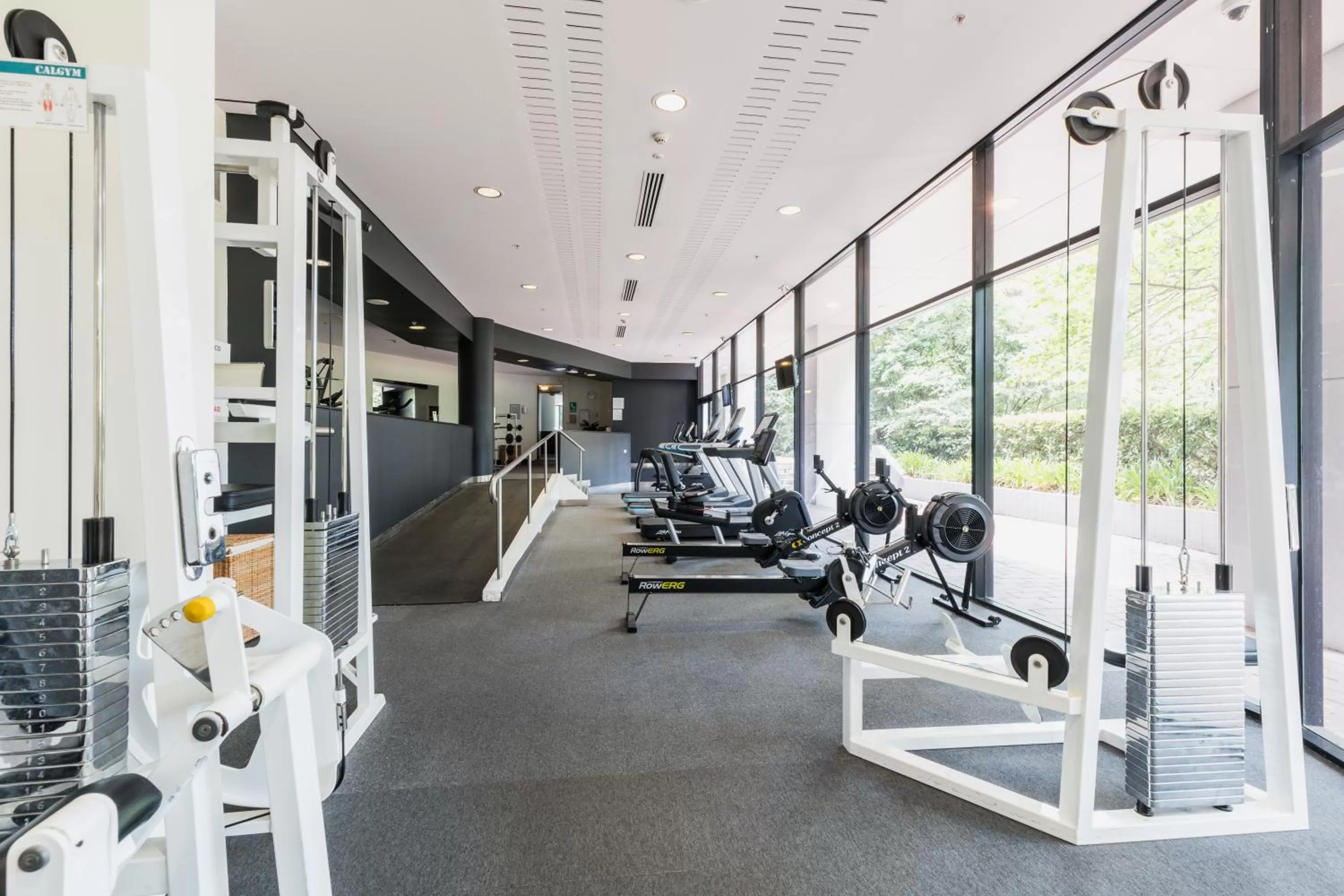 Fitness centre/facilities in Crowne Plaza Canberra by IHG
