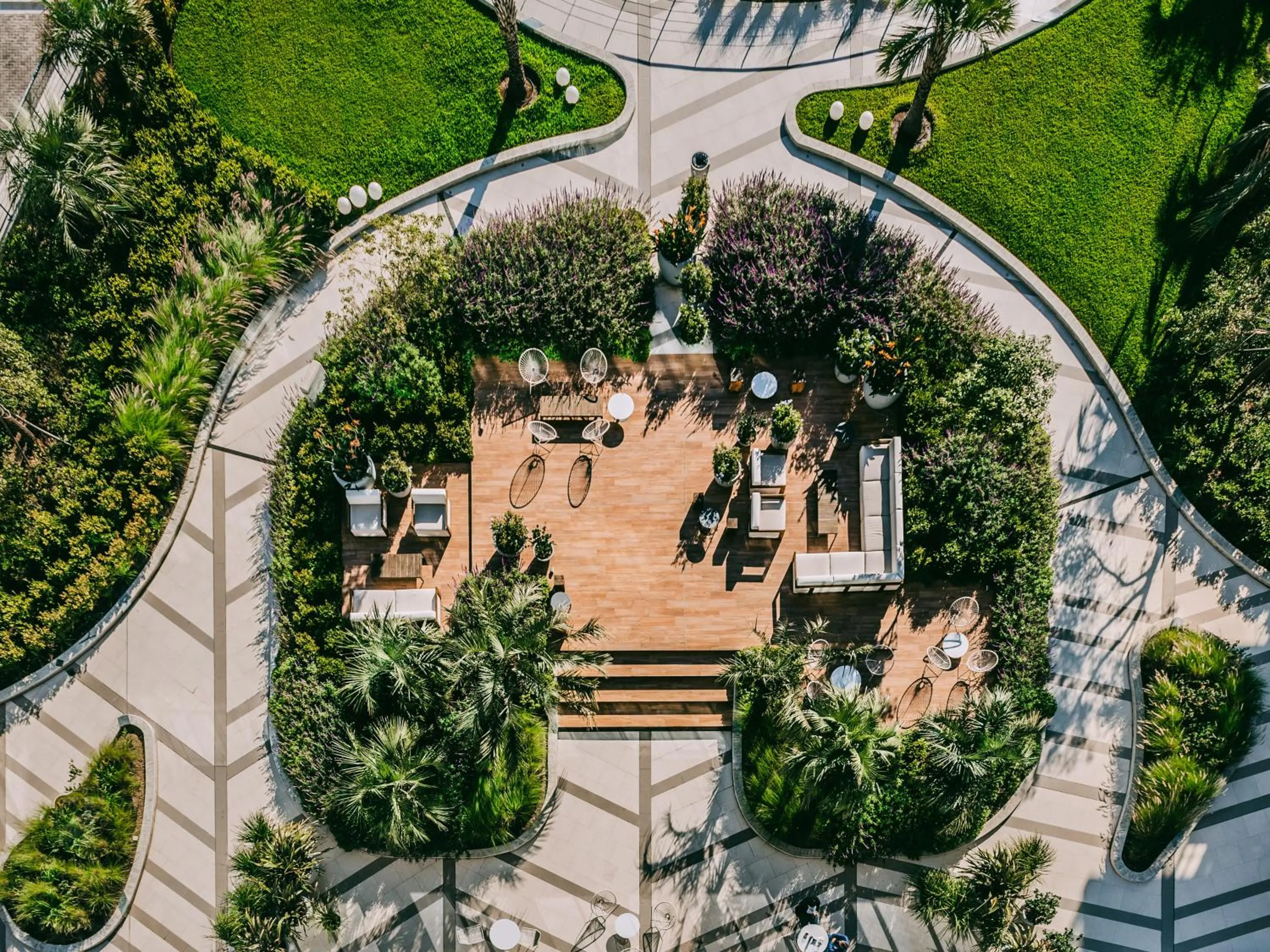 Garden view in SLS Buenos Aires Puerto Madero