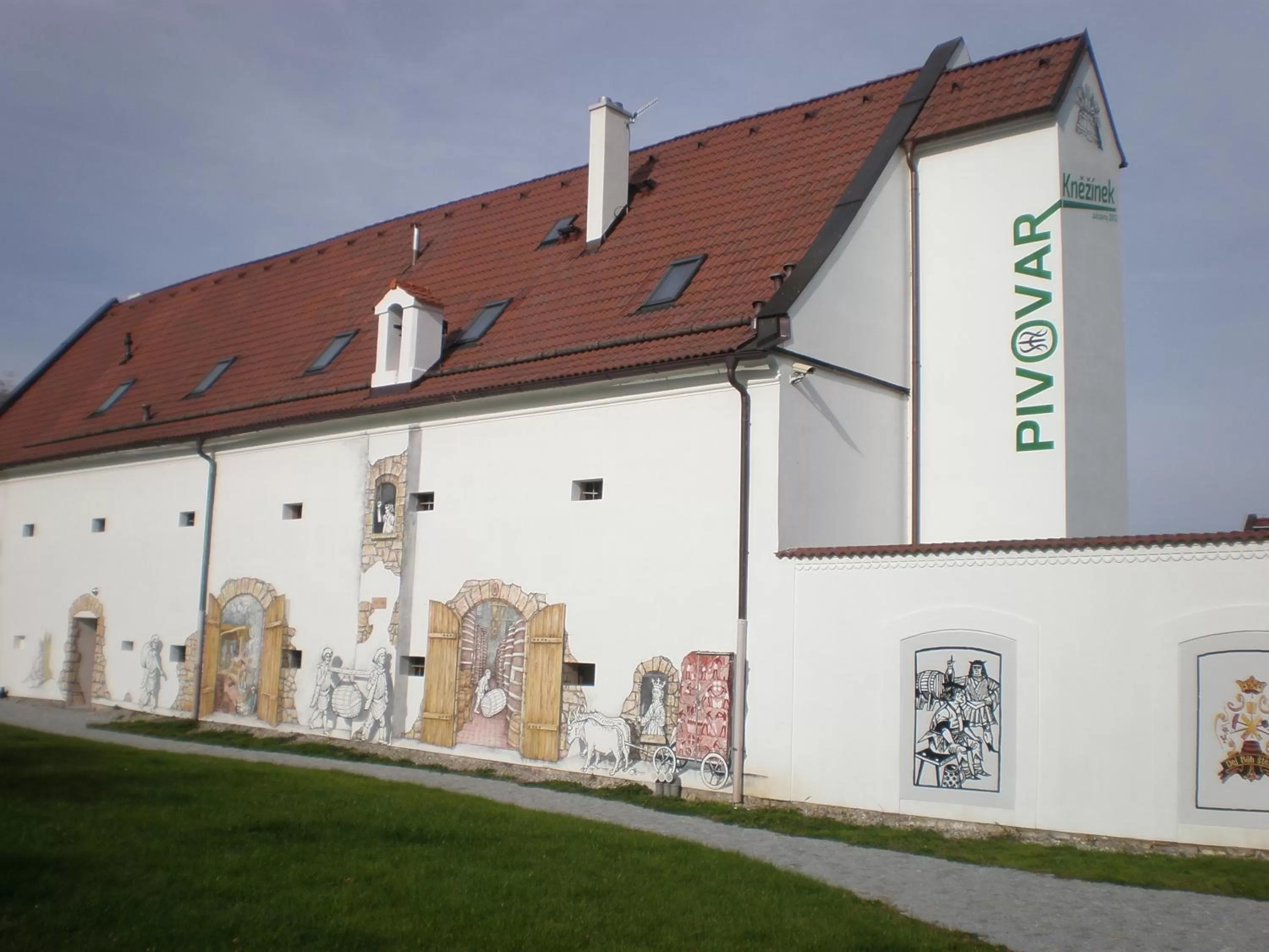 Property building in Wellness hotel & minipivovar Kněžínek