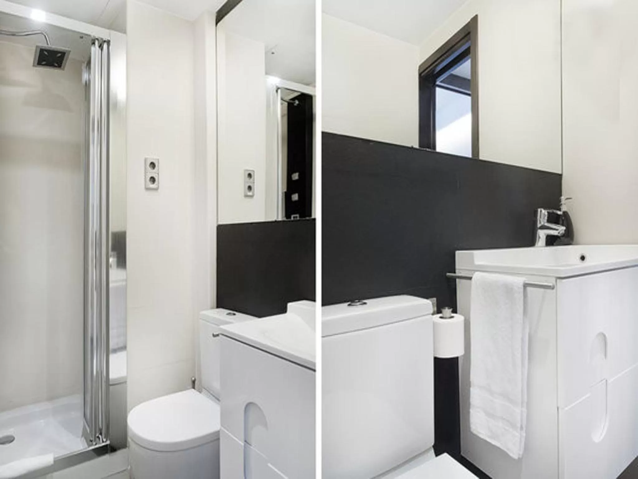 Shower in Barcelona Fifteen central Aparthotel