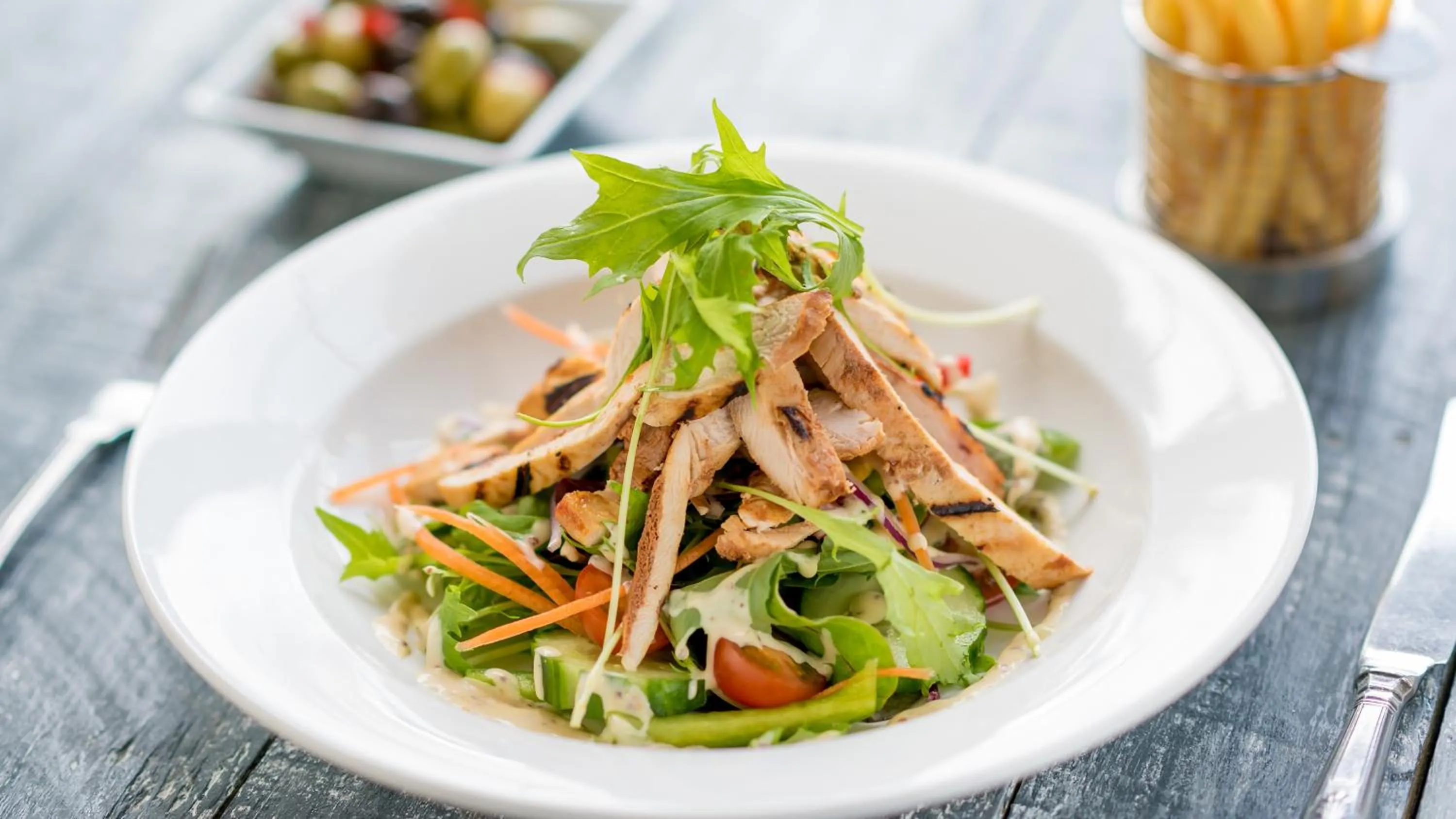 Food close-up in The Devon Hotel