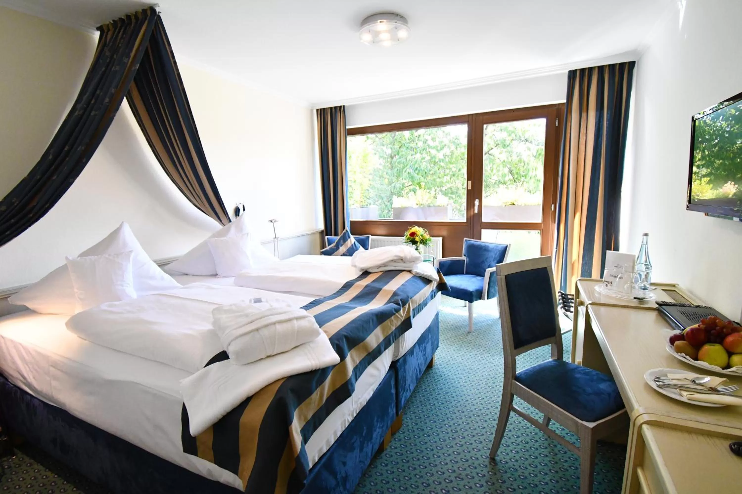 Photo of the whole room, Bed in Parkhotel Hammerberg