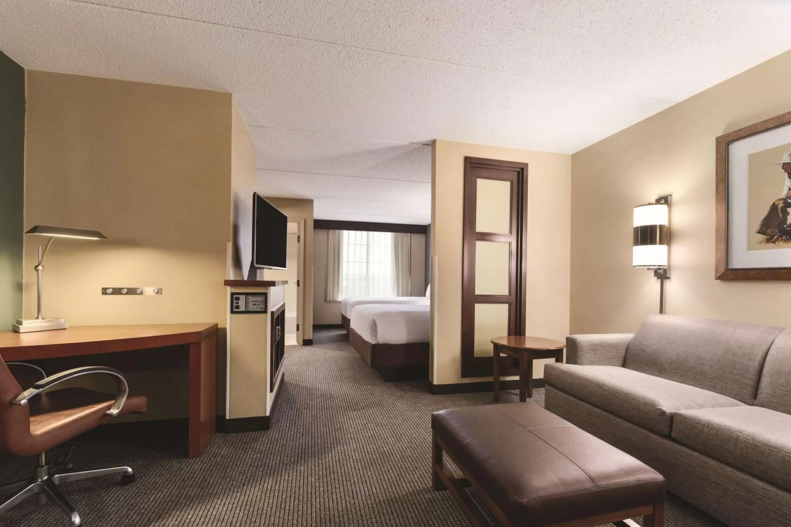 Queen Room with Two Queen Beds and Sofa Bed - High Floor in Hyatt Place Fort Worth Stockyard