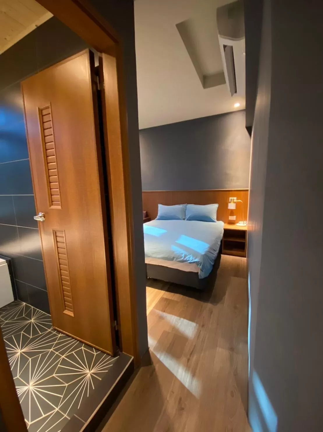 Bed in 良文旅2館Ryou Hotel Vintage - II