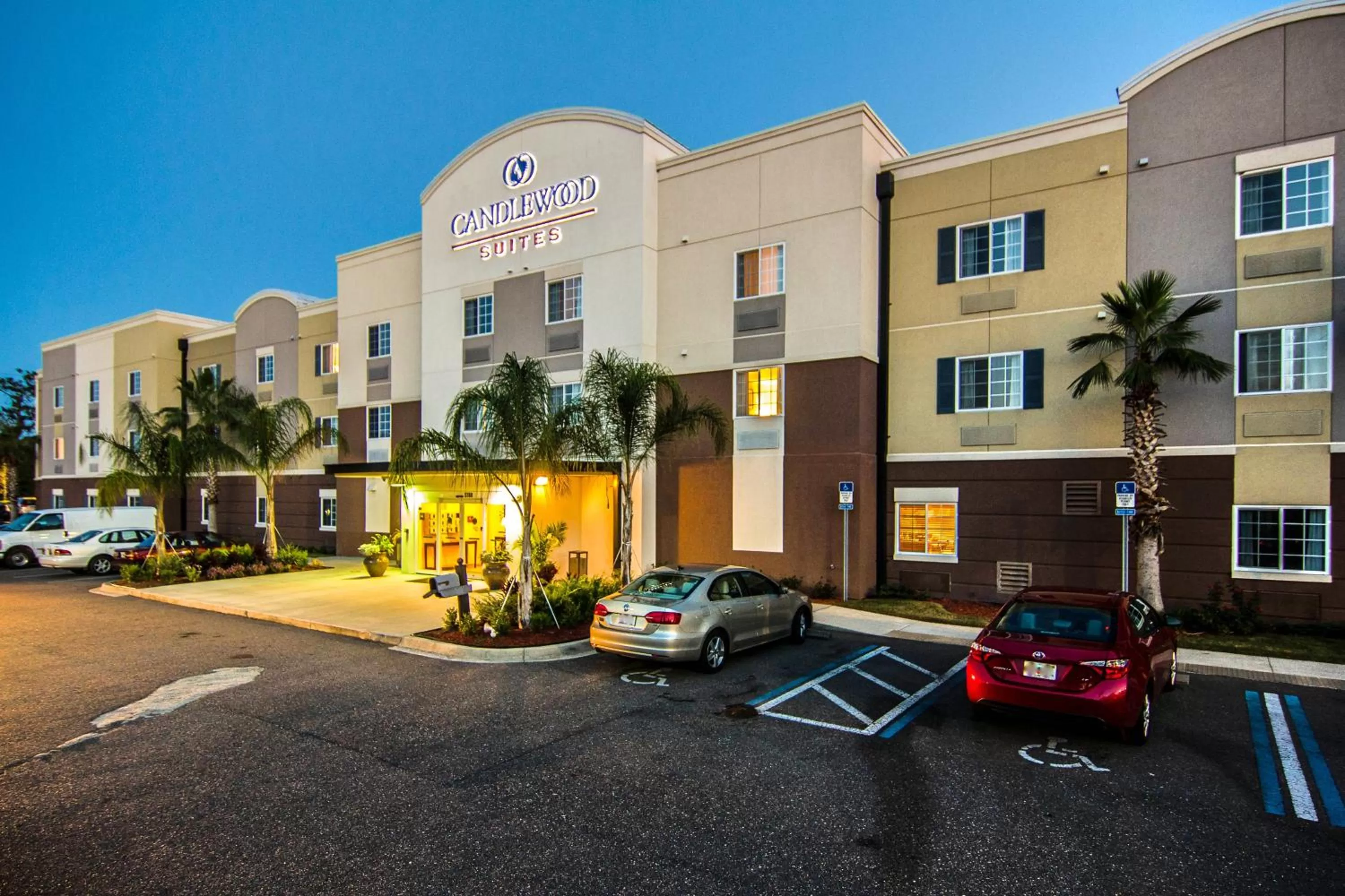 Property building in Candlewood Suites Jacksonville East Merril Road by IHG
