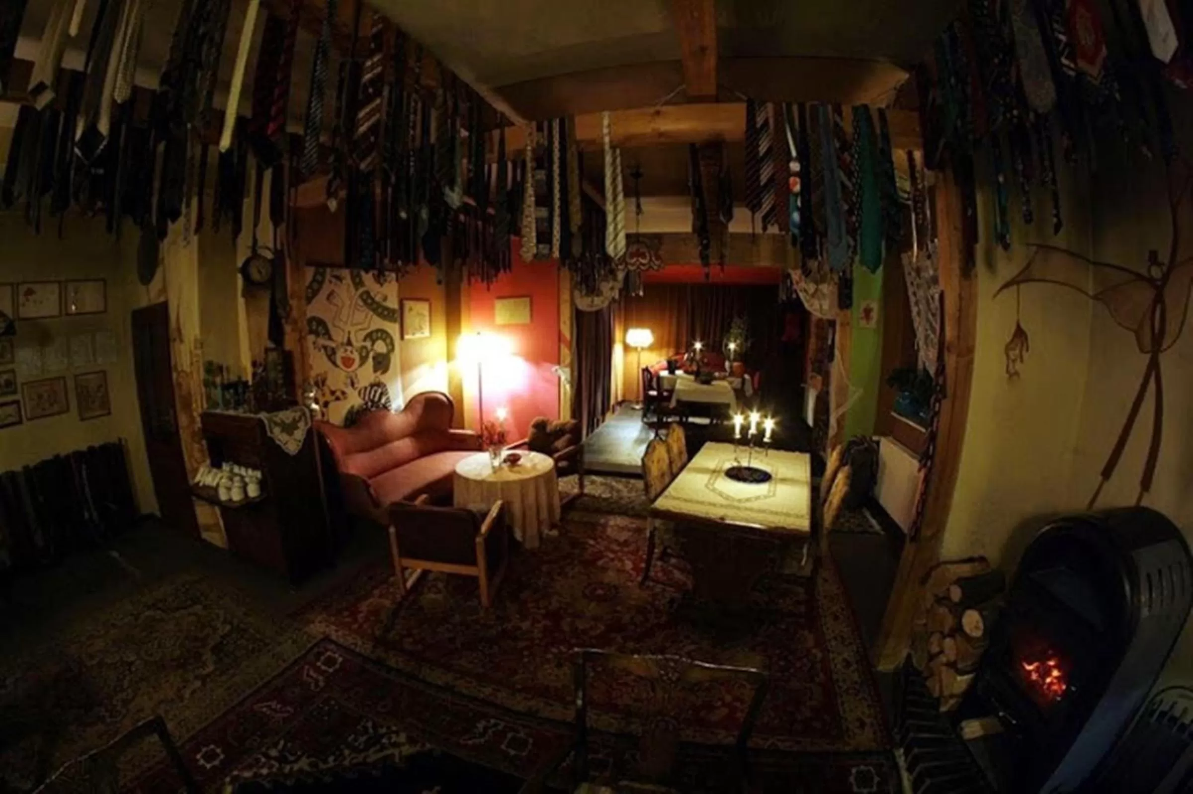 Communal lounge/ TV room, Bed in Gościniec pod Kłosem