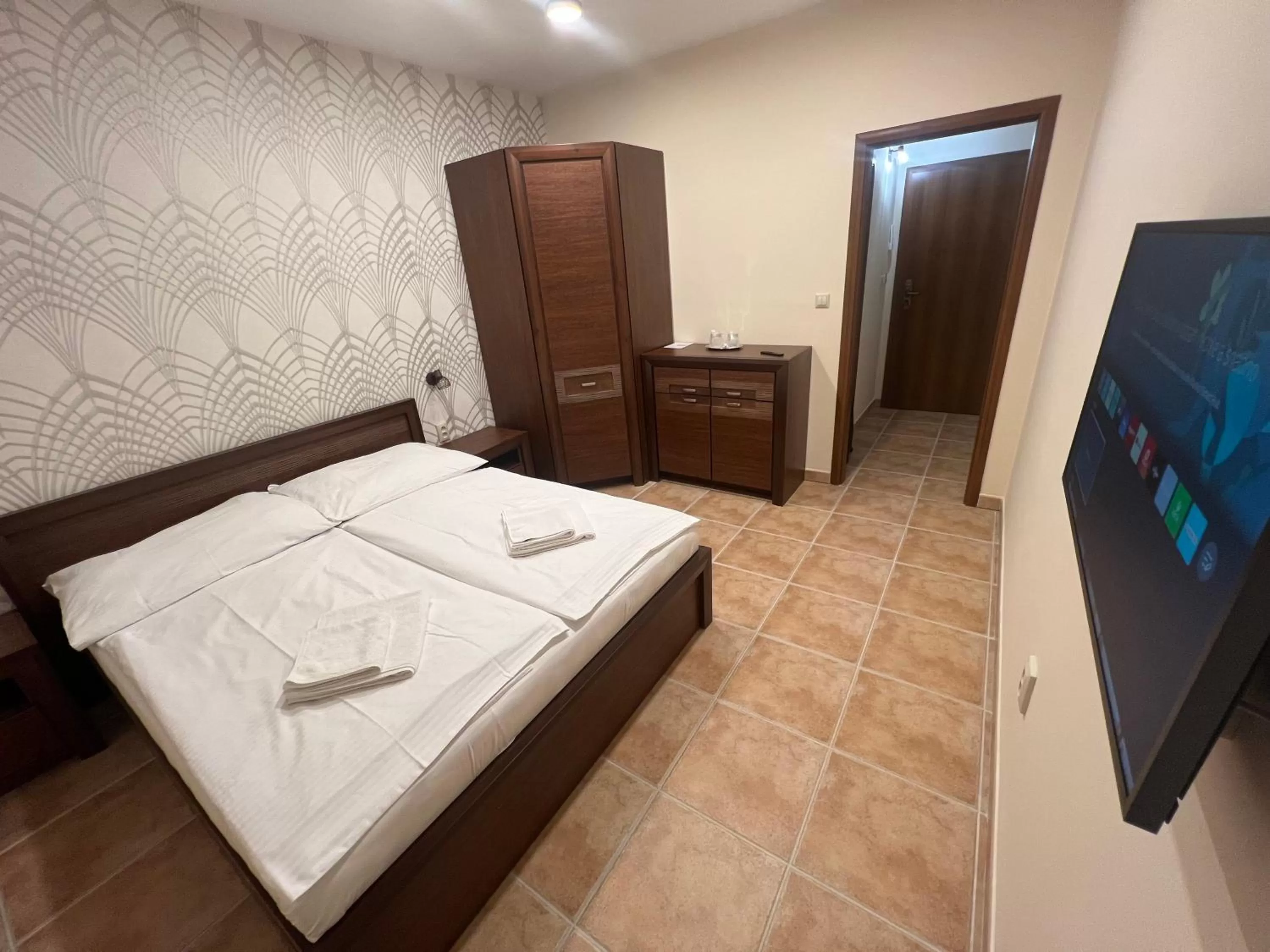 Bed in Spa & Wellness Hotel Orchidea