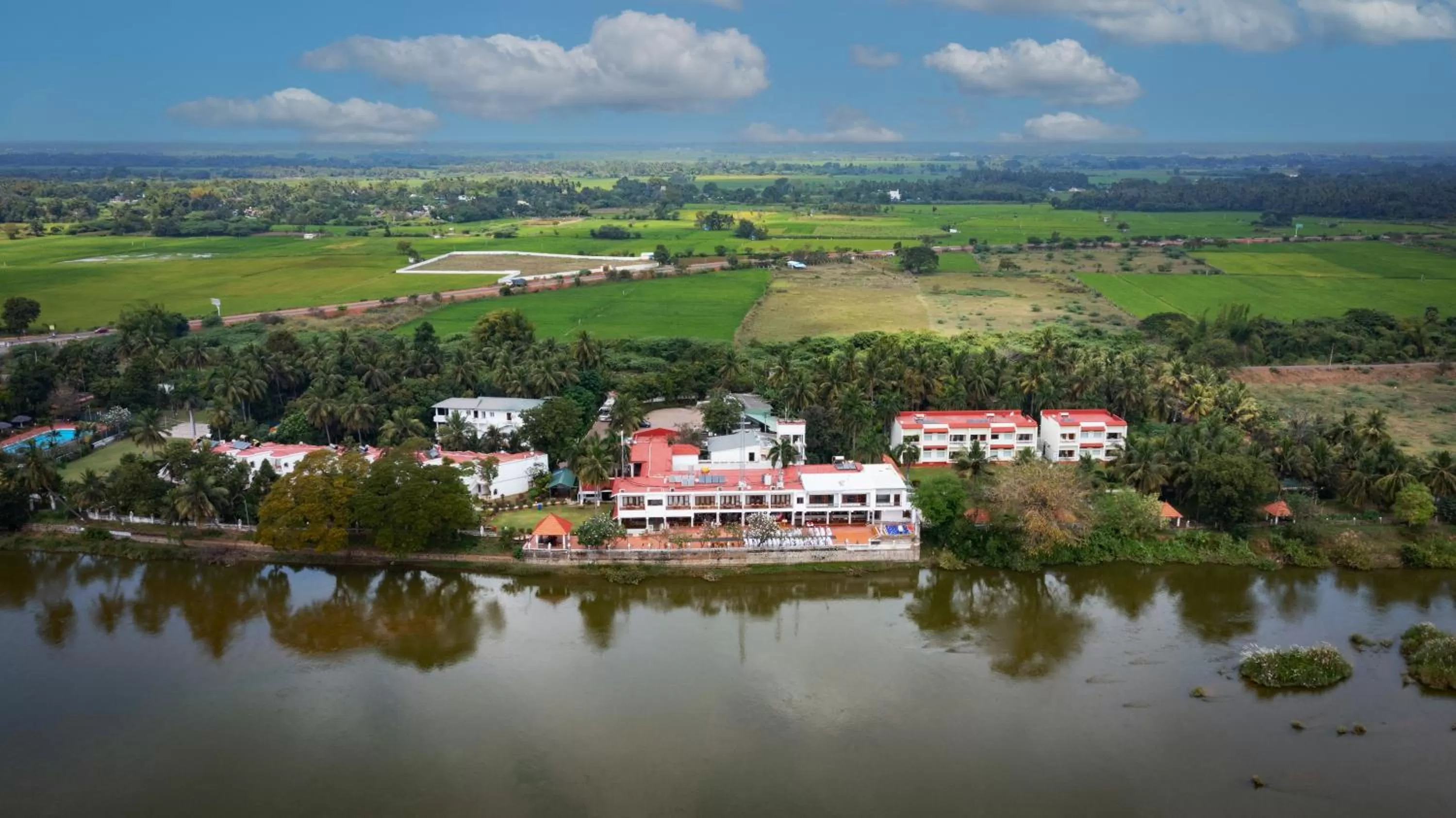 Property building in GReaT Trails Riverview Thanjavur By GRT Hotels