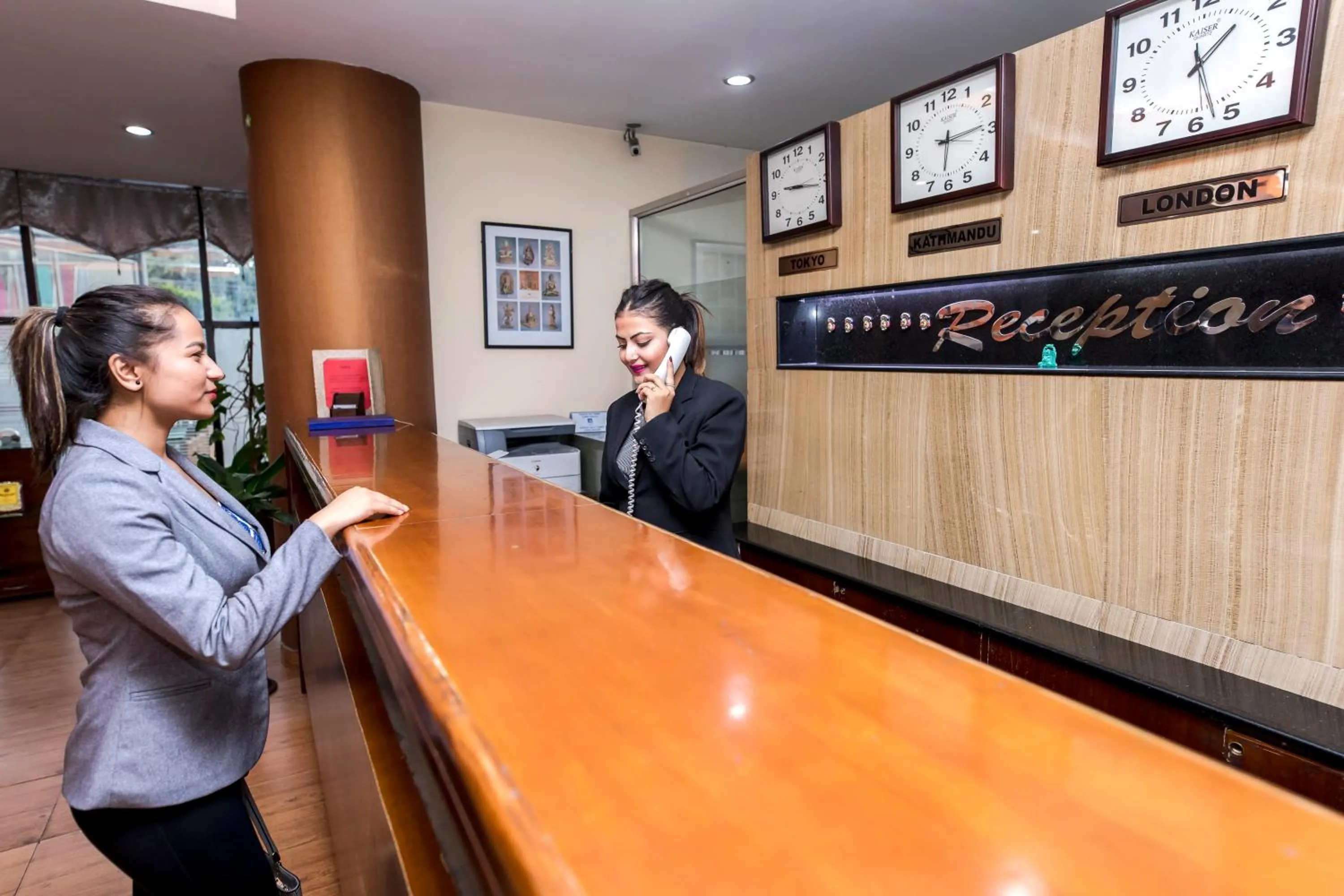 Lobby/Reception in Airport Hotel