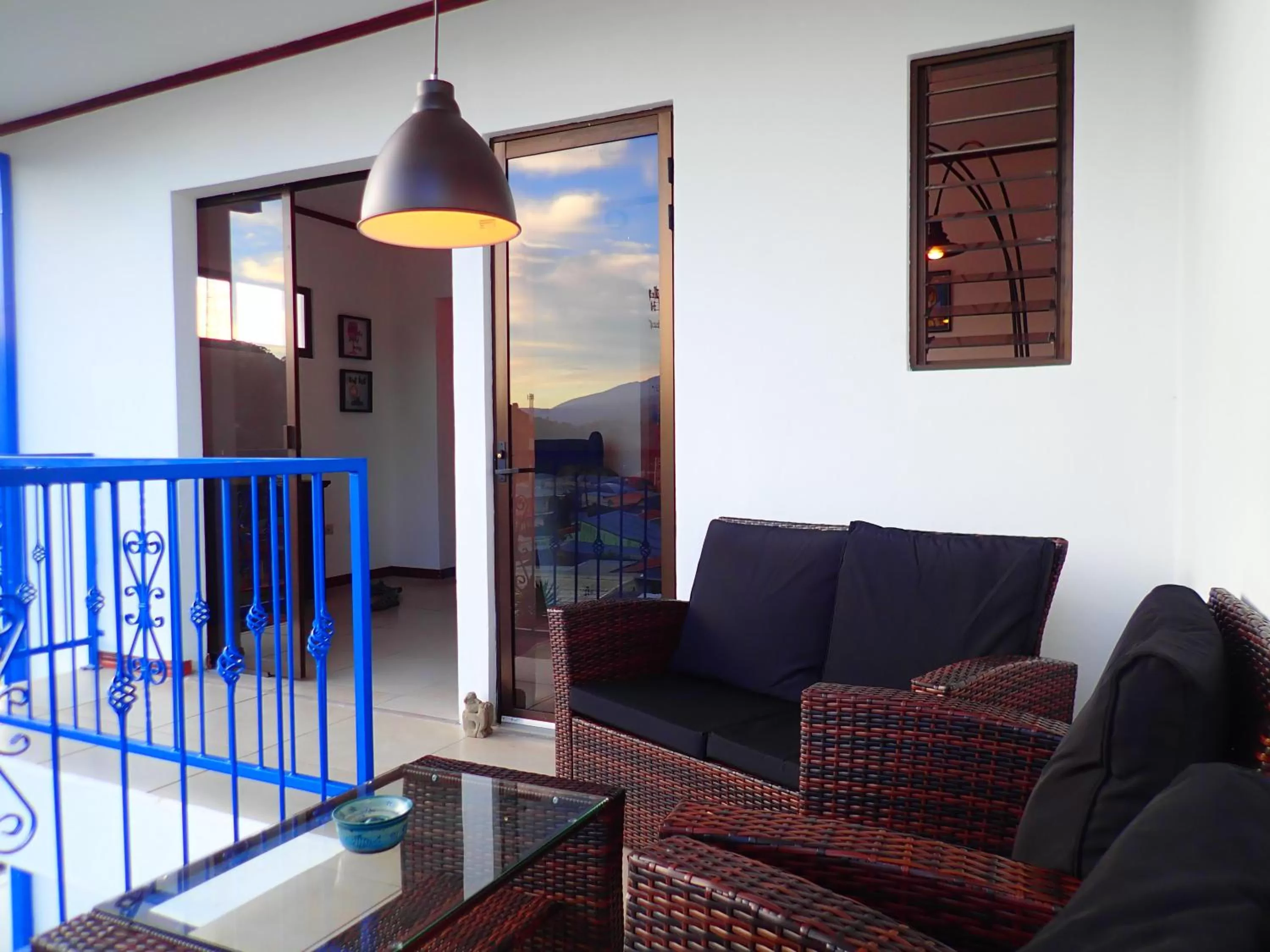 Balcony/Terrace, Seating Area in Orosi Lodge