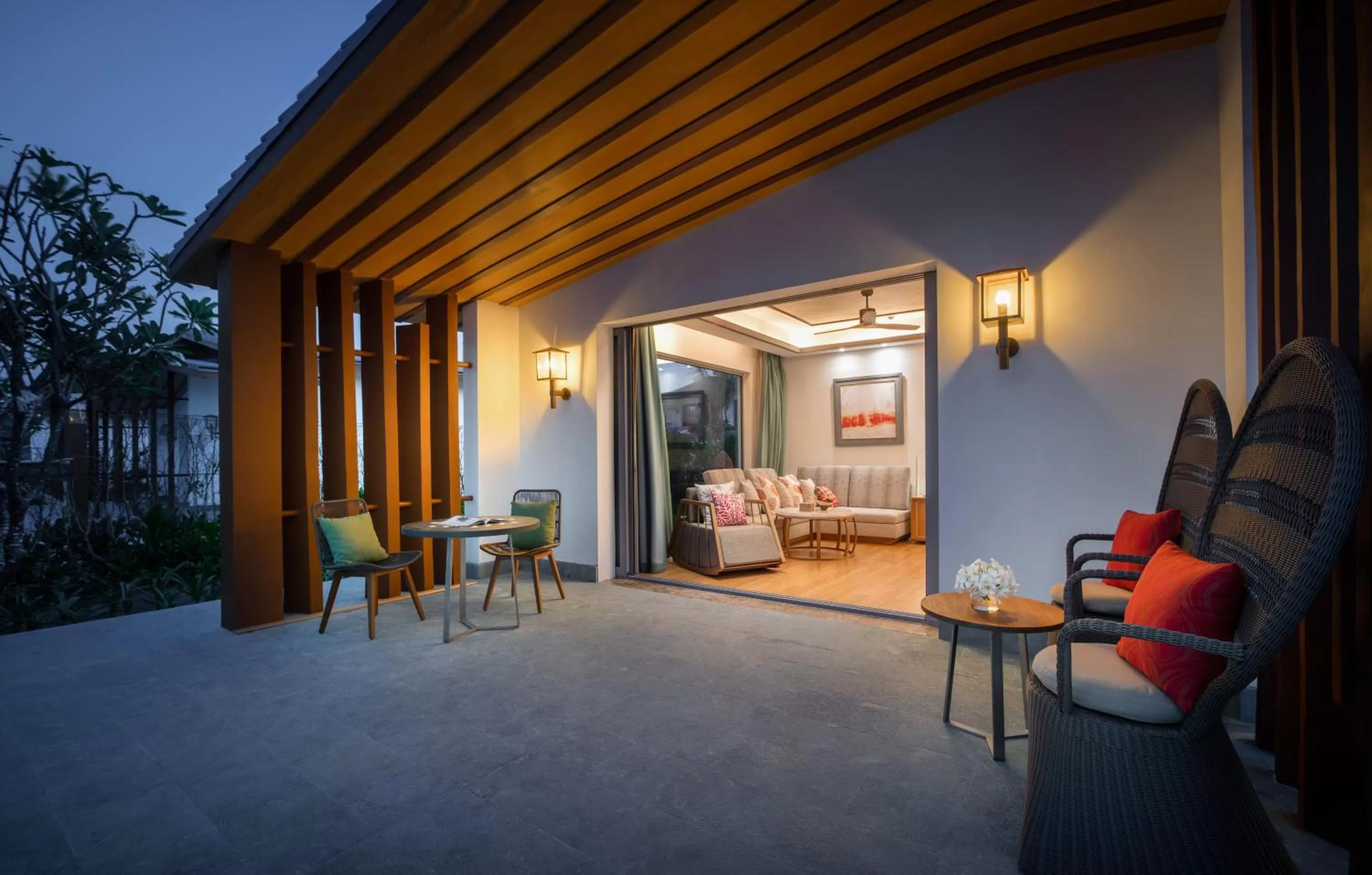 Seating area in Radisson Blu Resort Cam Ranh