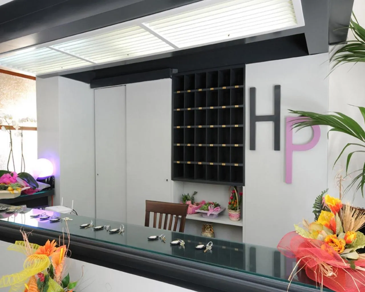 Lobby or reception in Hotel Perugina